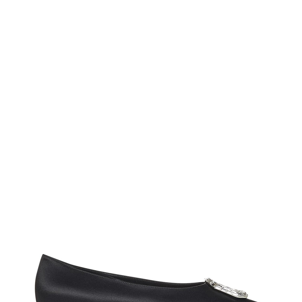 Amina Muaddi Camelia Flat Ballet shoes CAMELIAFLAT BLACK Amina Muaddi 