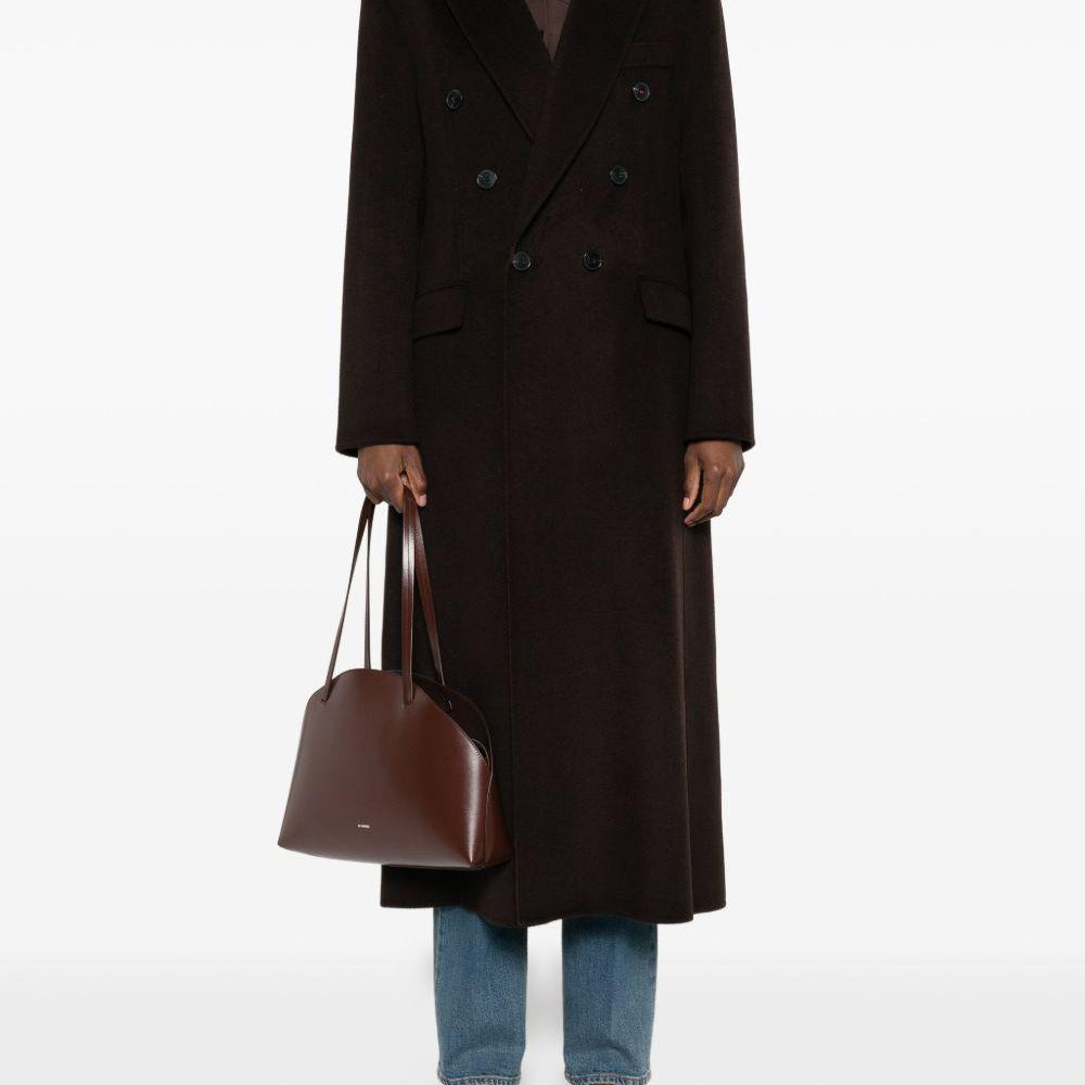 Cappotto Victoria Beckham 1325WCT006440A CHOCOLATE Victoria Beckham 