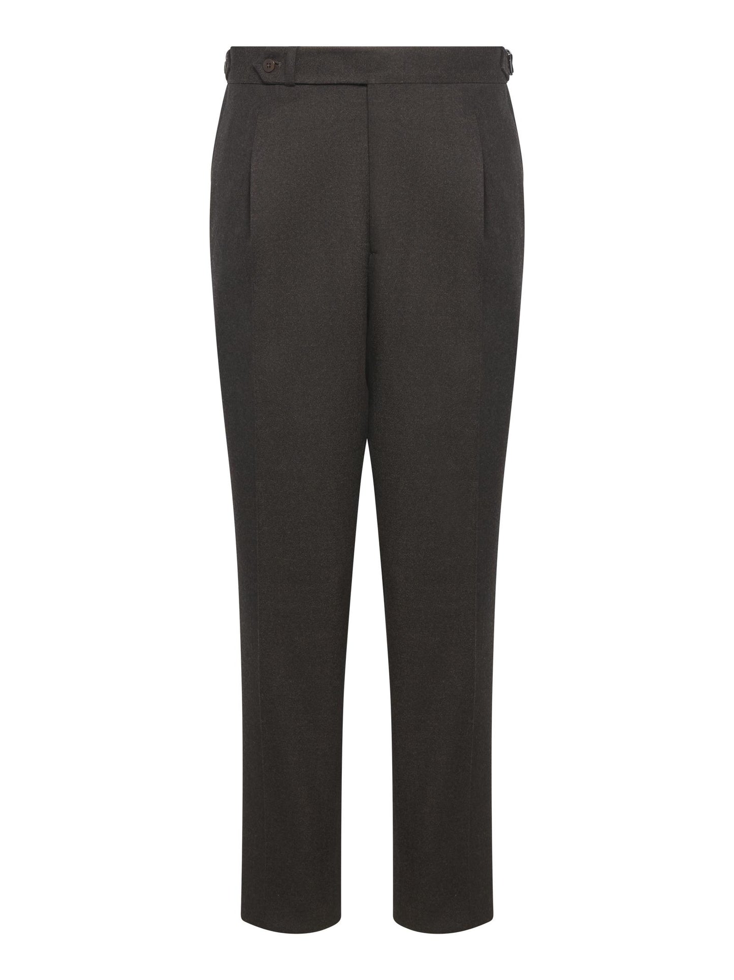 Pantaloni modello Stefano De Martino Franzese Napoli FRW25454 MARRONE Franzese Collection Pronta Sartoria 