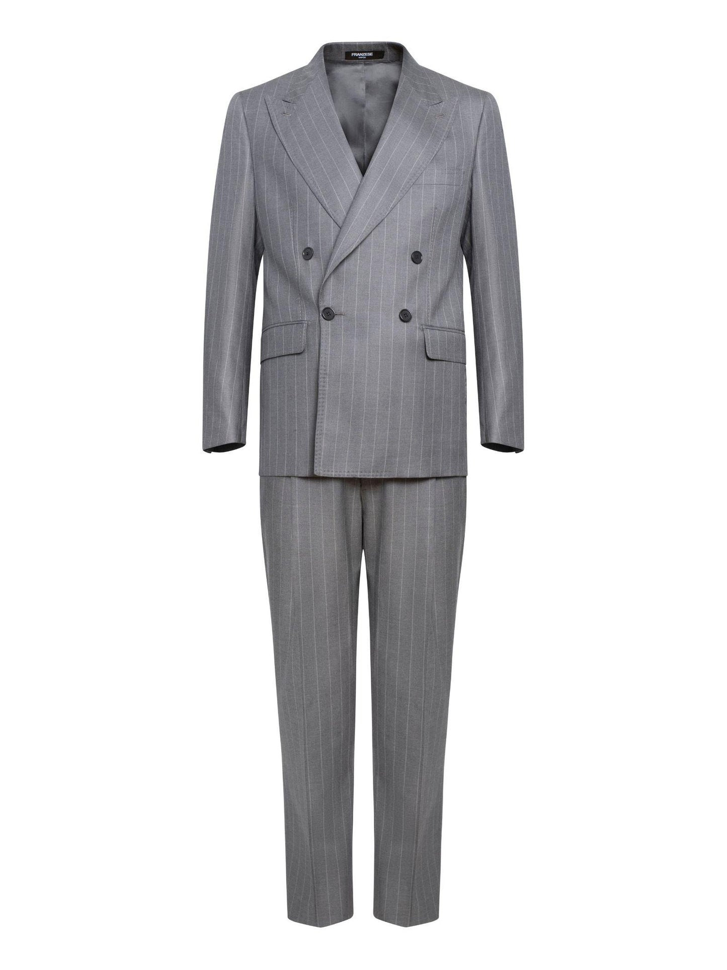 Abito modello Berlusconi Franzese Napoli FR410A GRIGIO Franzese Collection Pronta Sartoria 