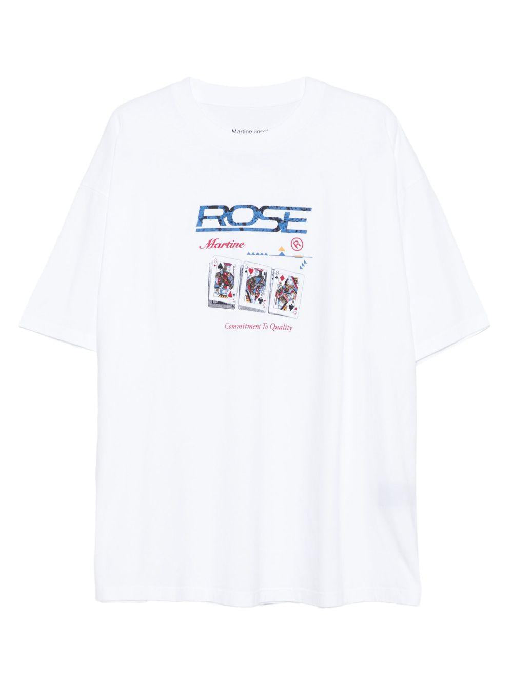 T-shirt Martine Rose 621JE06000F WHT Martine Rose 