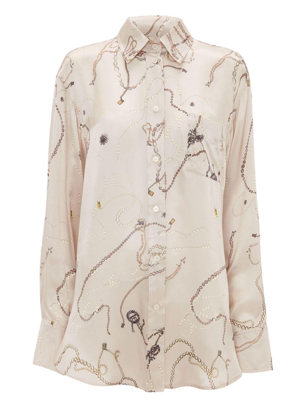 Camicia Victoria Beckham 1325WSH005278A PUMICE Victoria Beckham 