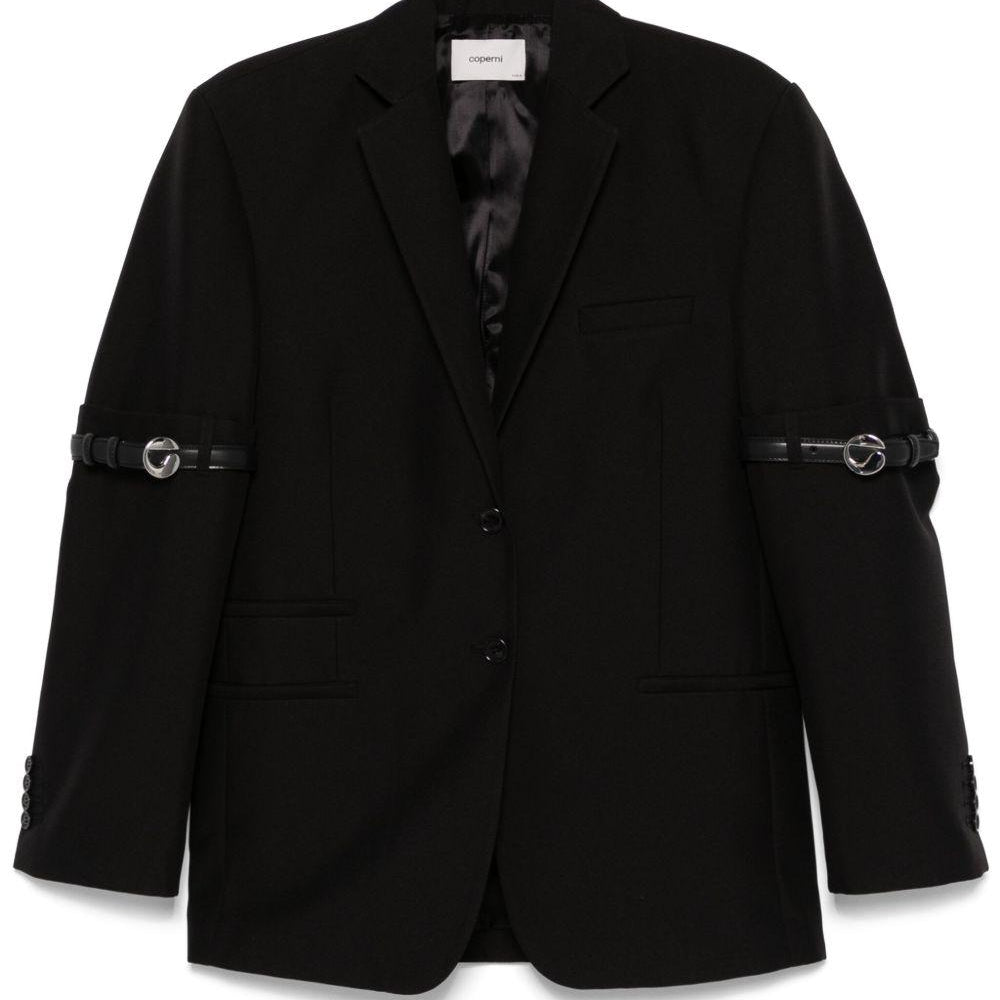 Giacca Logo Belted Coperni<BR/> COPV37F3004 BLK Coperni 