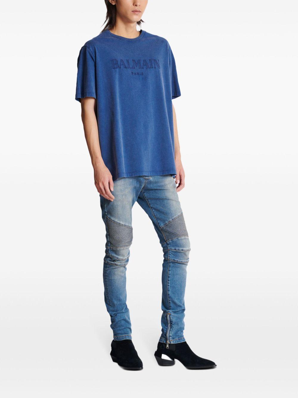 T-shirt Balmain Vintage Balmain Paris DH1EG010BC72 SOS Balmain Paris 