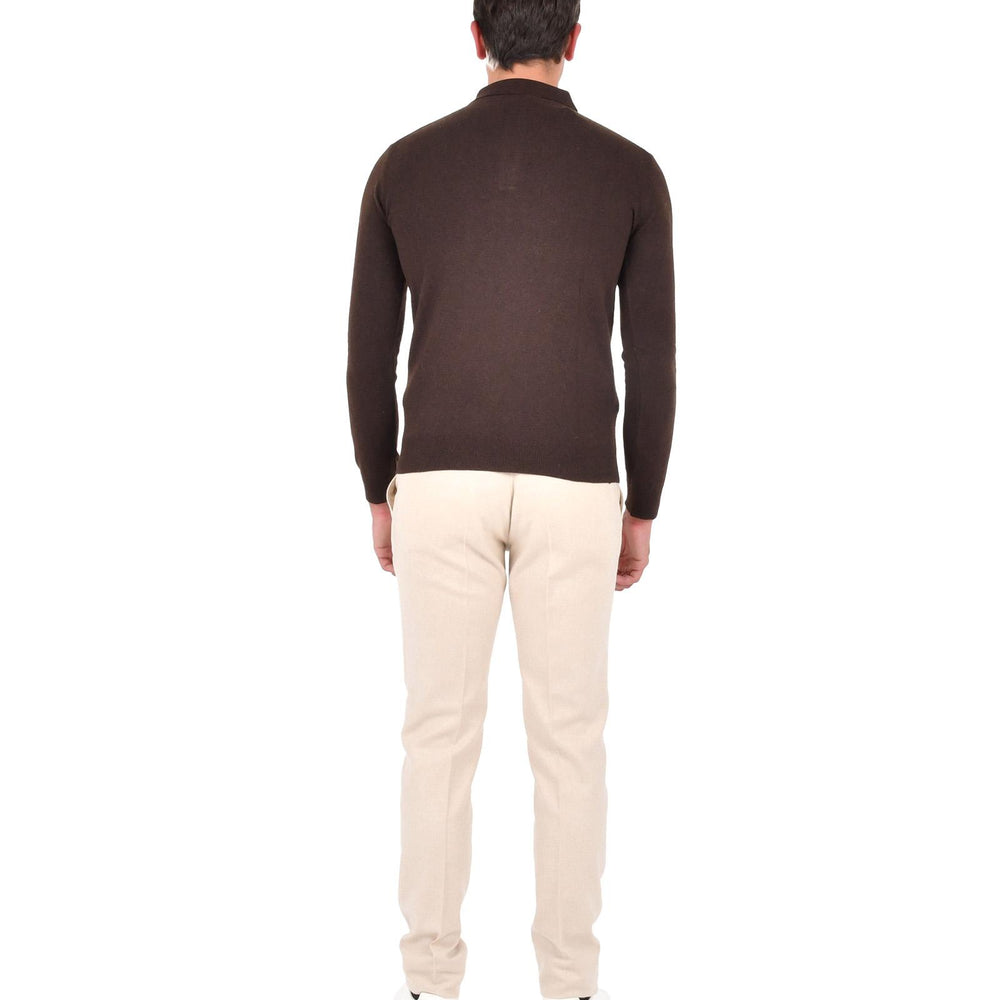 Maglia modello Stefano De Martino Franzese Napoli MA7069W26 MORO Franzese Collection Pronta Sartoria 