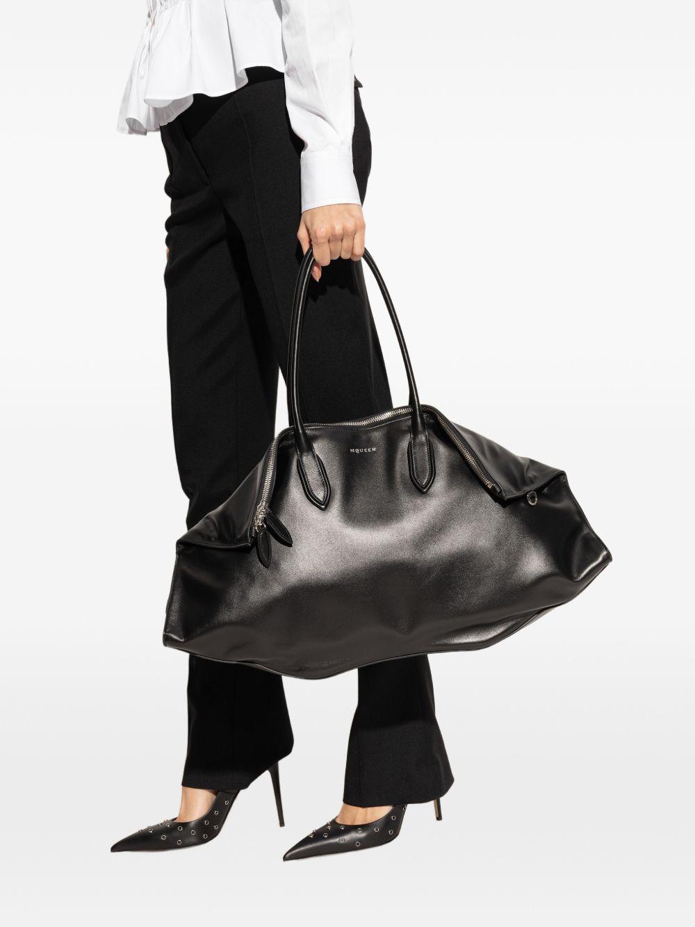 Borsa a spalla Maxi Manta Alexander McQueen 8559961VDXA 1000 Alexander McQueen 