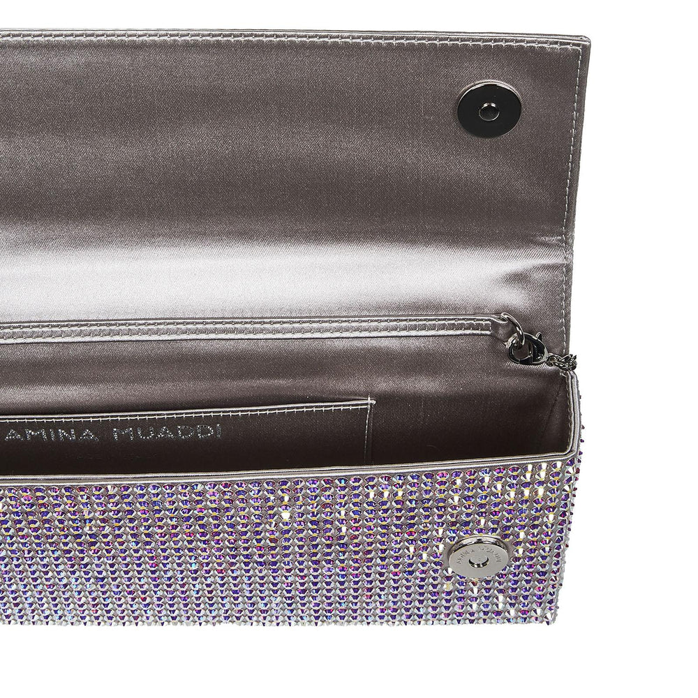 
                  
                    Clutch AMINI PALOMA Amina Muaddi <BR/> AMINIPALOMA SILVERWHITE Amina Muaddi 
                  
                
