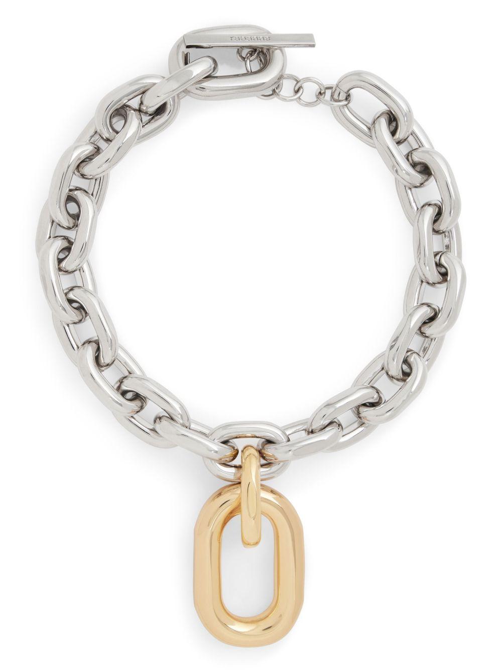 Collana XL Link Rabanne 25PBB0015MET388 M0089 Rabanne 
