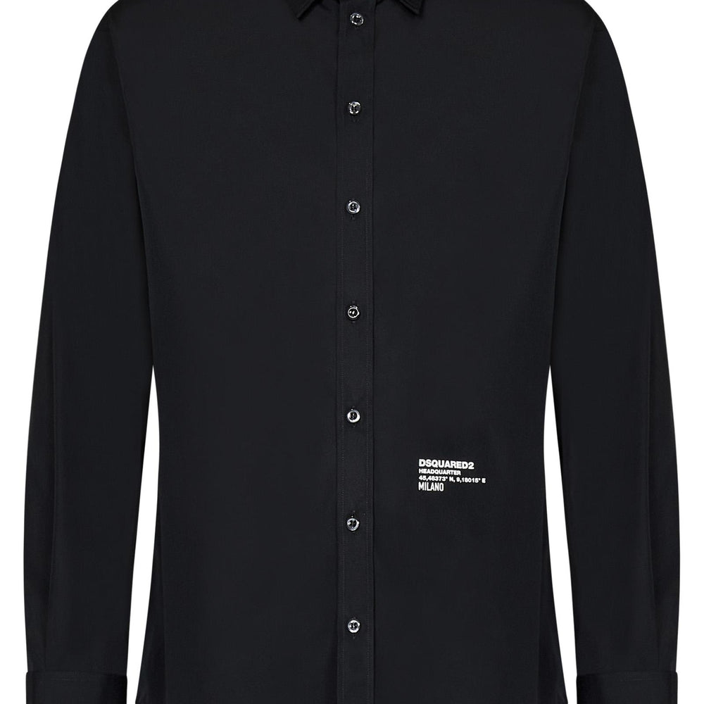 Camicia Dropped Shoulder Dsquared2<BR/> S74DM0862S36275 900 Dsquared2 
