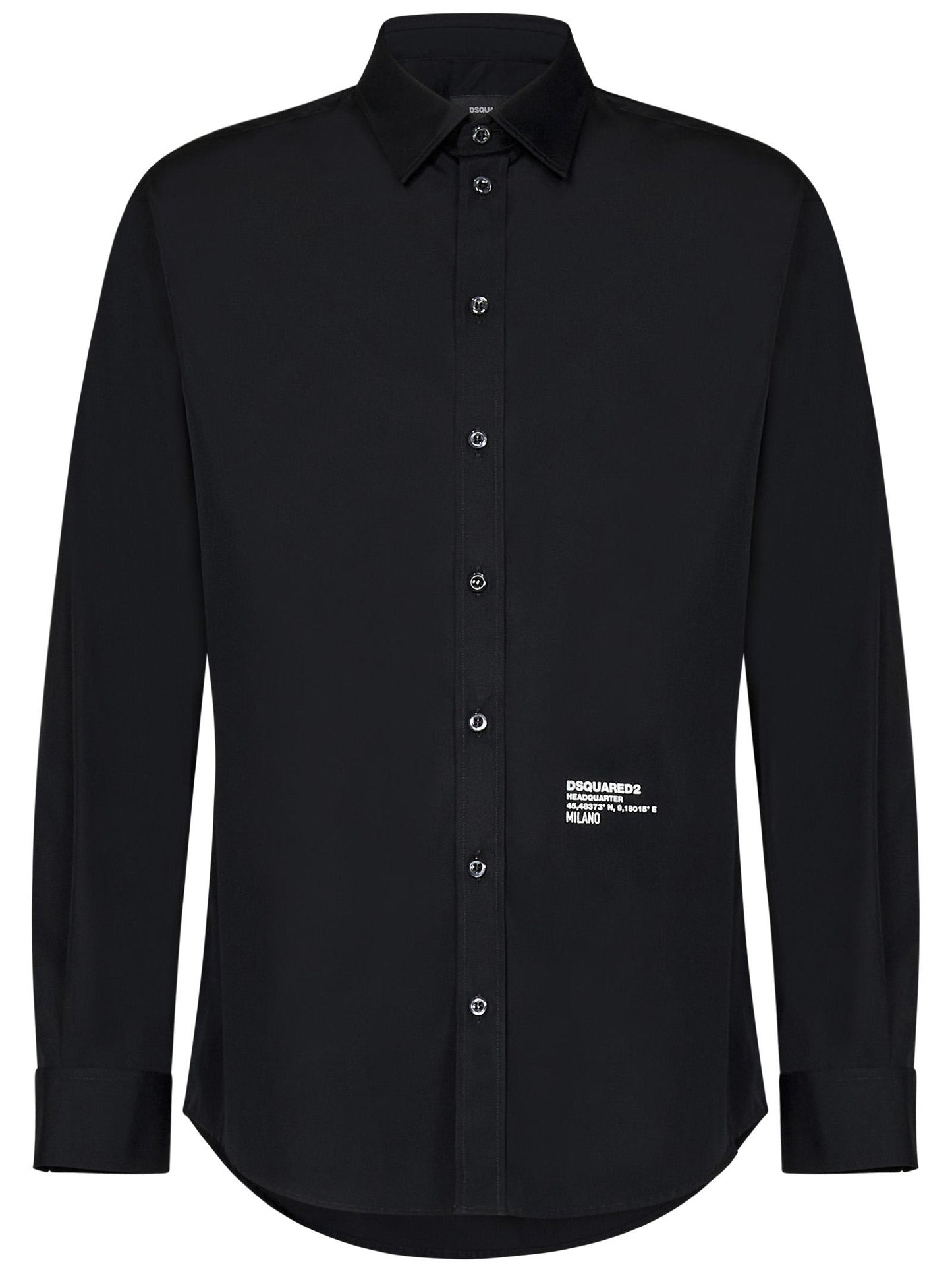 Camicia Dropped Shoulder Dsquared2<BR/> S74DM0862S36275 900 Dsquared2 