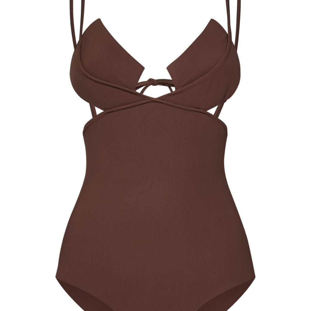 Costume Nensi Dojaka NDAW24SWIM012 PUCE Nensi Dojaka 