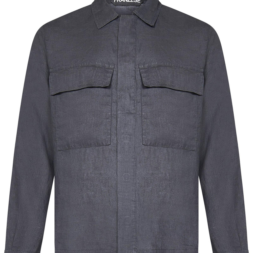 Giacca modello Gianni Agnelli Franzese Napoli AU1463L ASFALTO Franzese Collection Pronta Sartoria 