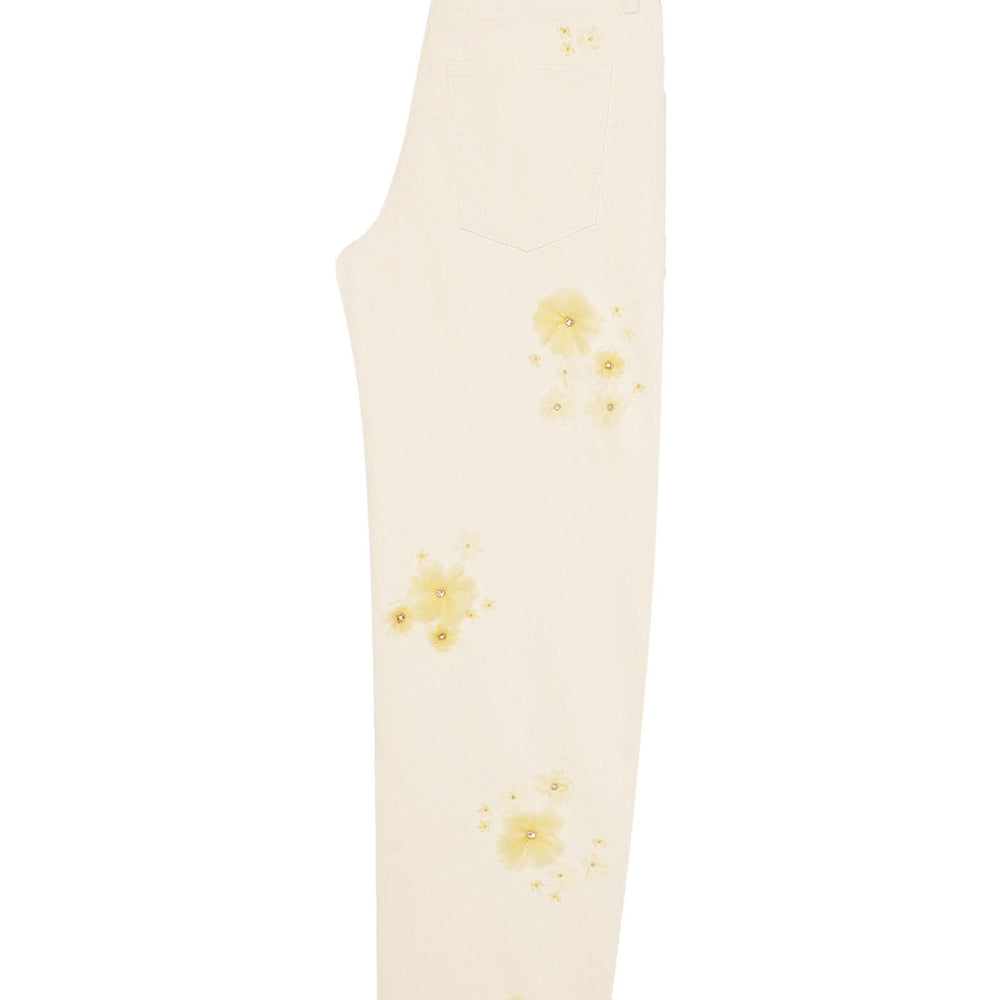 Jeans Embellished Low Slung Barrel Frame 2018EB728 VLBN Frame 