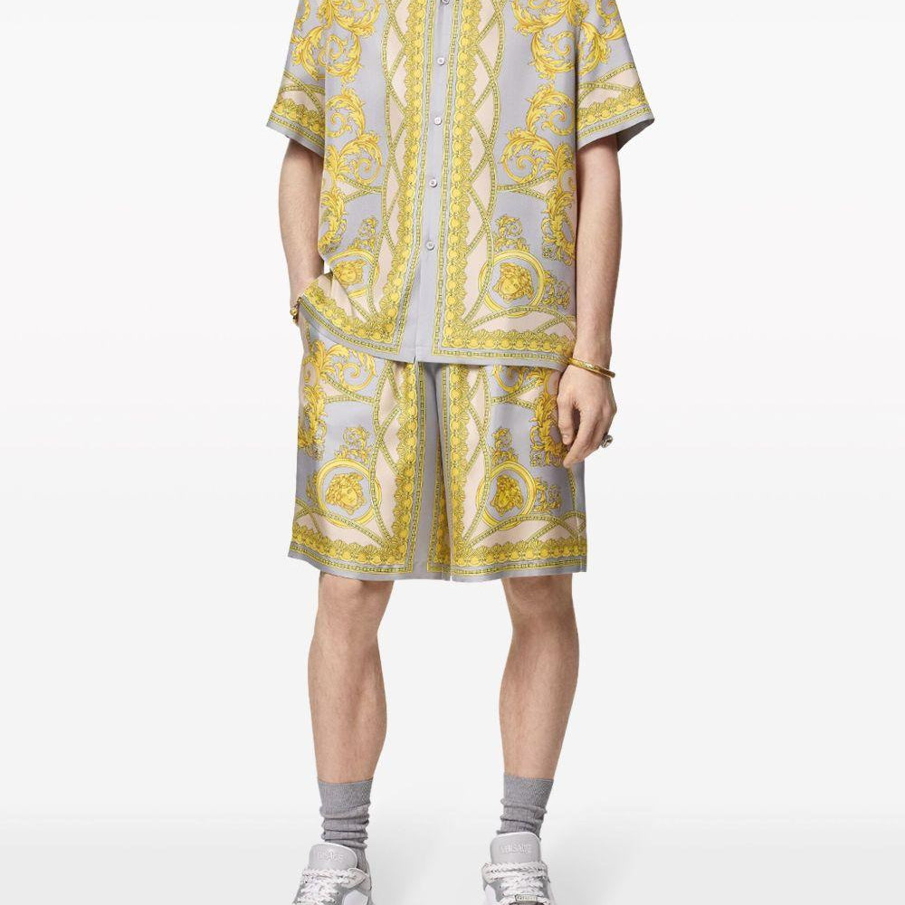 Shorts La Coupe Des Dieux Versace 10024761A11391 5E350 Versace 