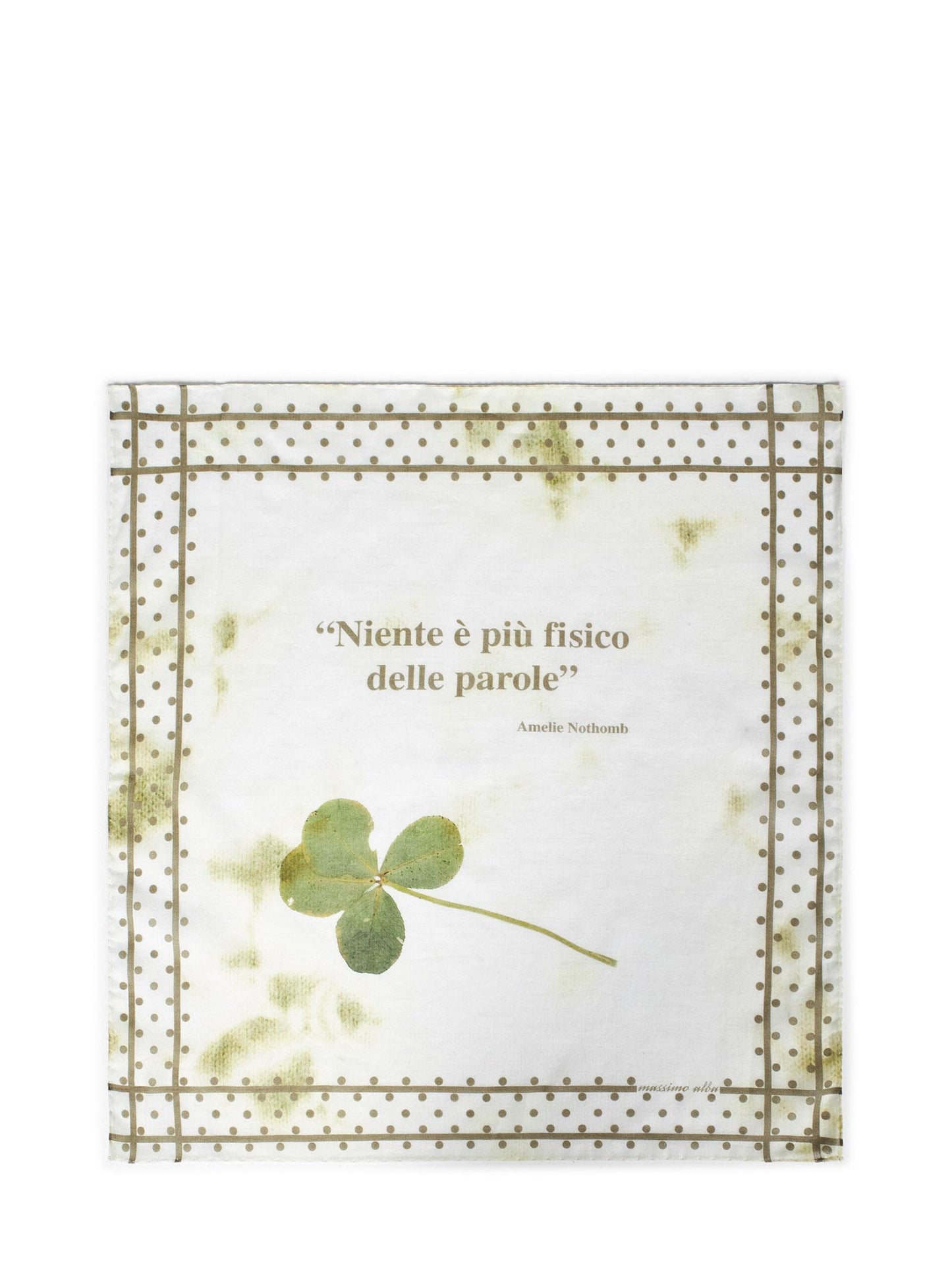 Fazzoletto HANKY1 Massimo Alba P27Z0HANK1T6051 S608 Massimo Alba 