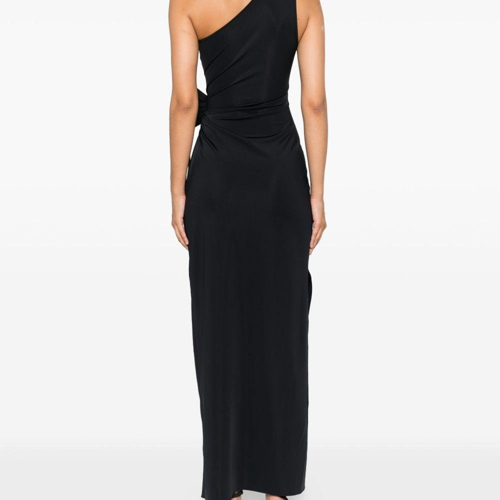 
                  
                    Abito Lungo Asymmetric Flower Gown Coperni COPR213F5021 BLK Coperni 
                  
                