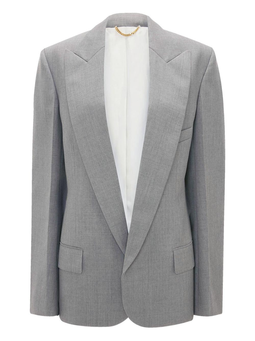 Giacca Victoria Beckham 1425WJK006630B GREY Victoria Beckham 