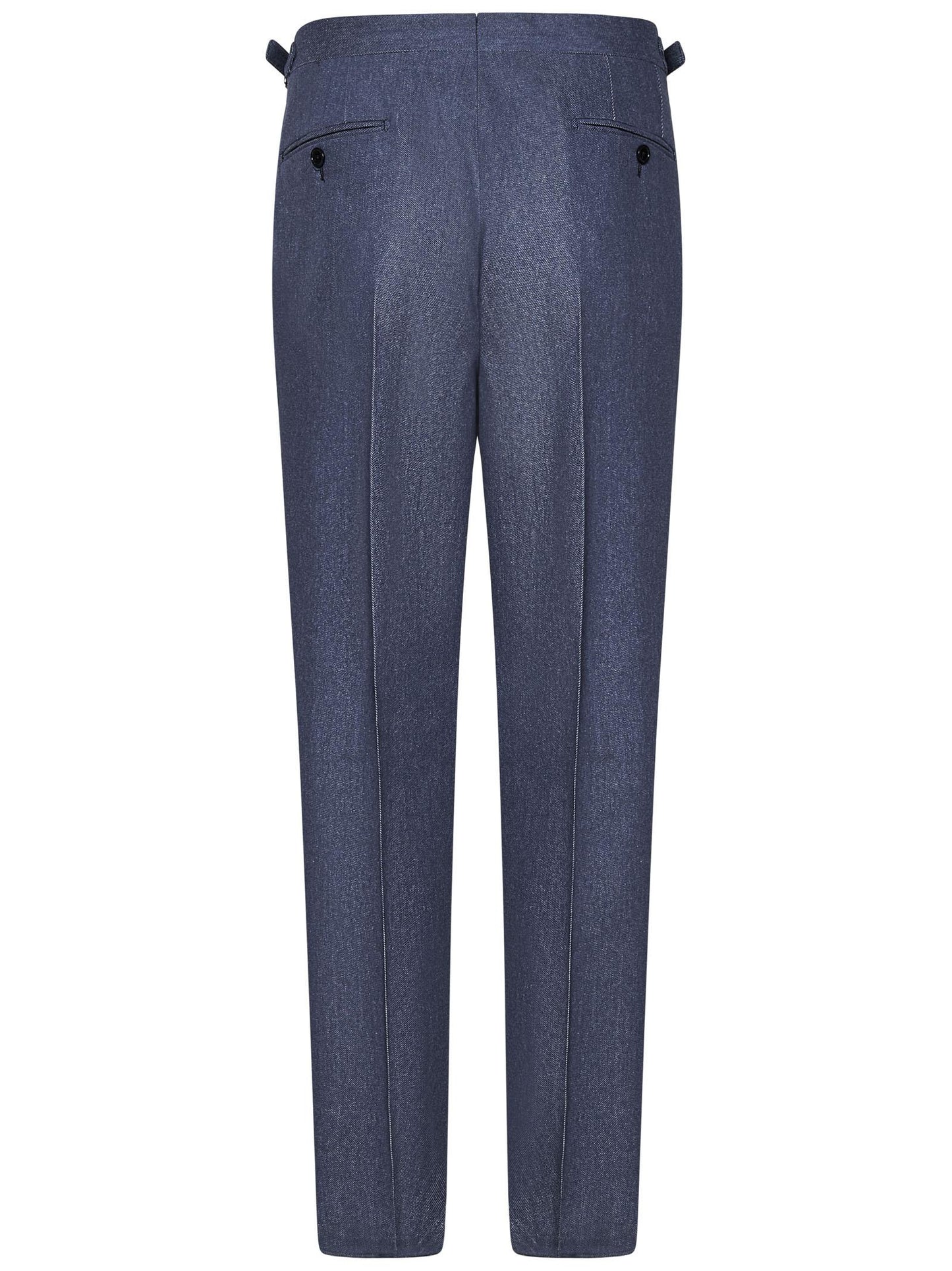 Pantaloni modello Stefano De Martino Franzese Napoli FMP445 BLU Franzese Collection 