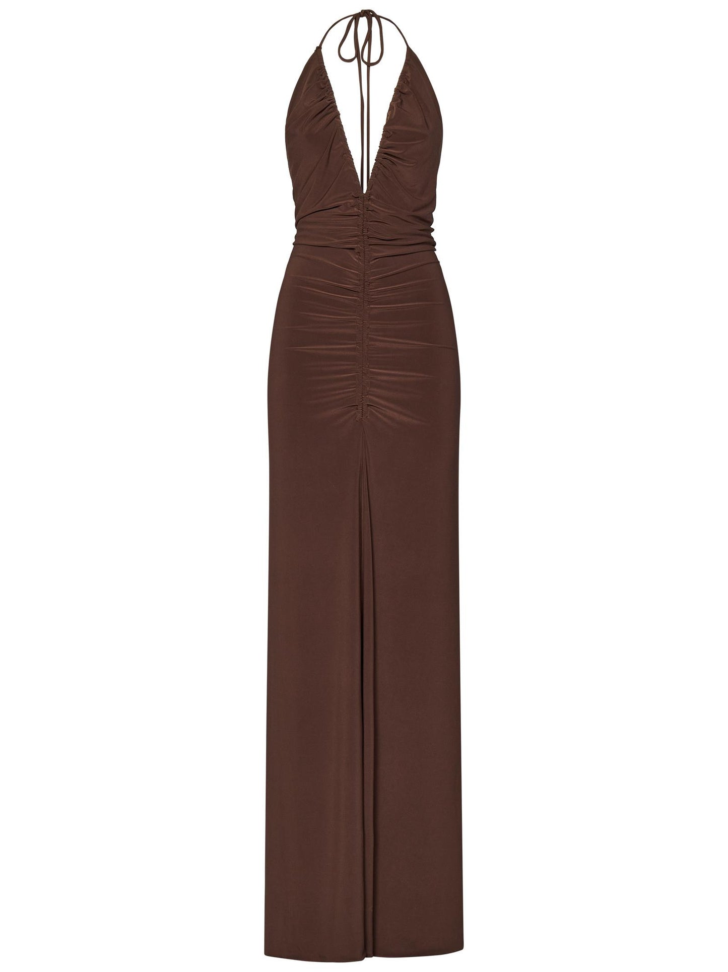 Abito Lungo Monot 25S813 BROWN Monot 