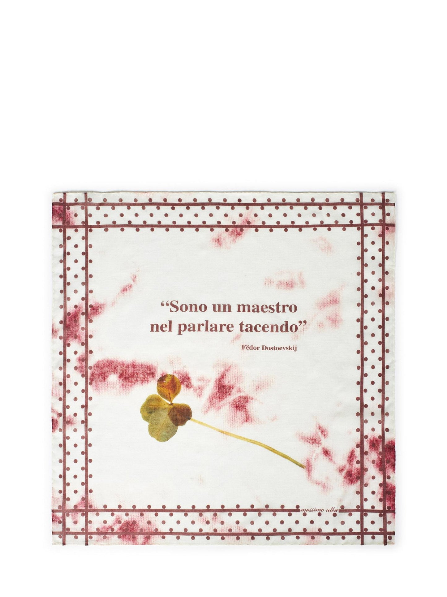 Fazzoletto HANKY1 Massimo Alba P27Z0HANK1T6051 S479 Massimo Alba 