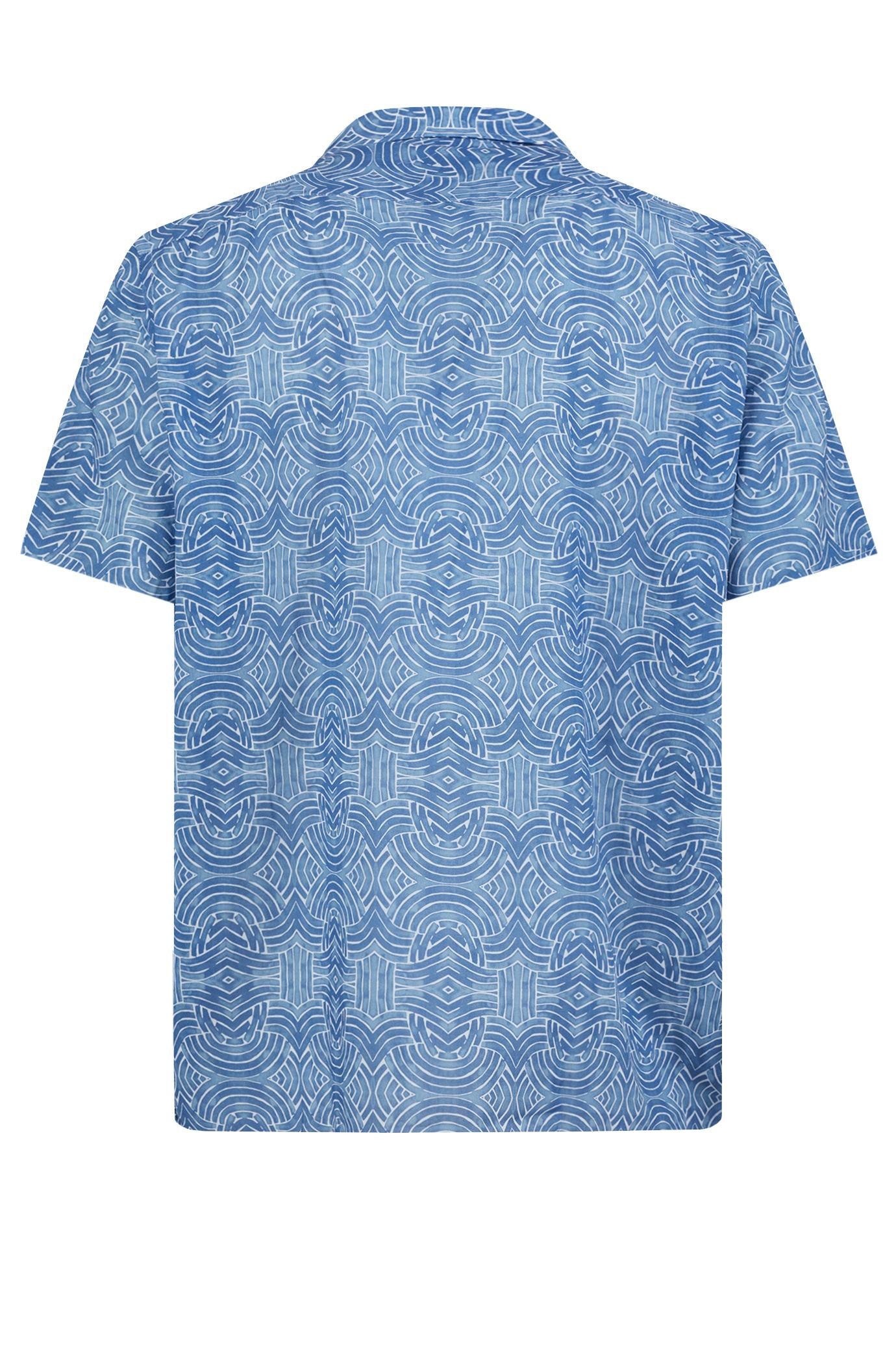 Camicia Gazzarrini x Michele Franzese CE290G BLU Gazzarrini x Michele Franzese 