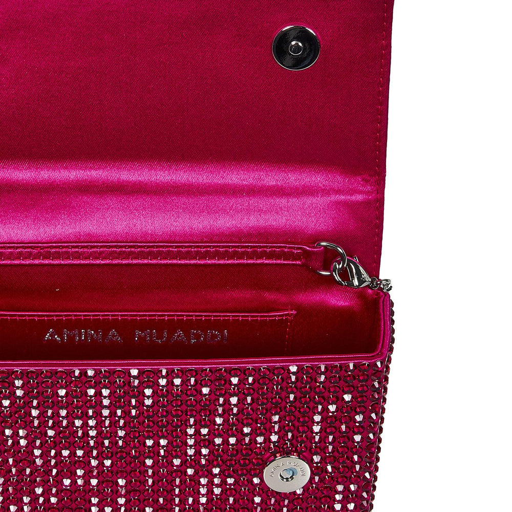 
                  
                    Clutch SUPER AMINI PALOMA Amina Muaddi<BR/> SUPERAMINIPALOMA RUBY Amina Muaddi 
                  
                