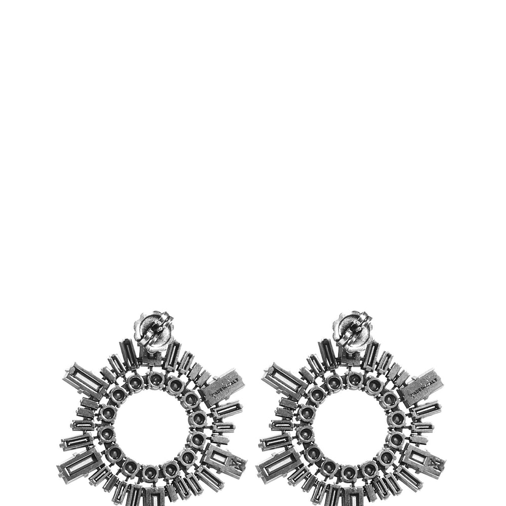 Orecchini MINI BEGUM Amina Muaddi MINIBEGUMEARRINGS BLACK Amina Muaddi 