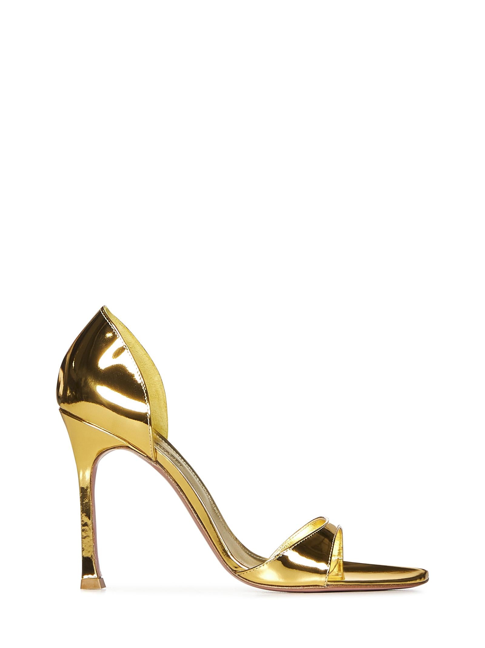 Amina Muaddi AGNESESANDAL105MIRROR