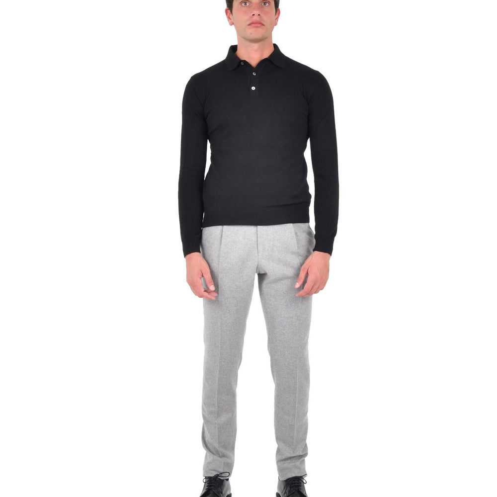 Maglia modello Stefano De Martino Franzese Napoli MA7069W26 NERO Franzese Collection Pronta Sartoria 