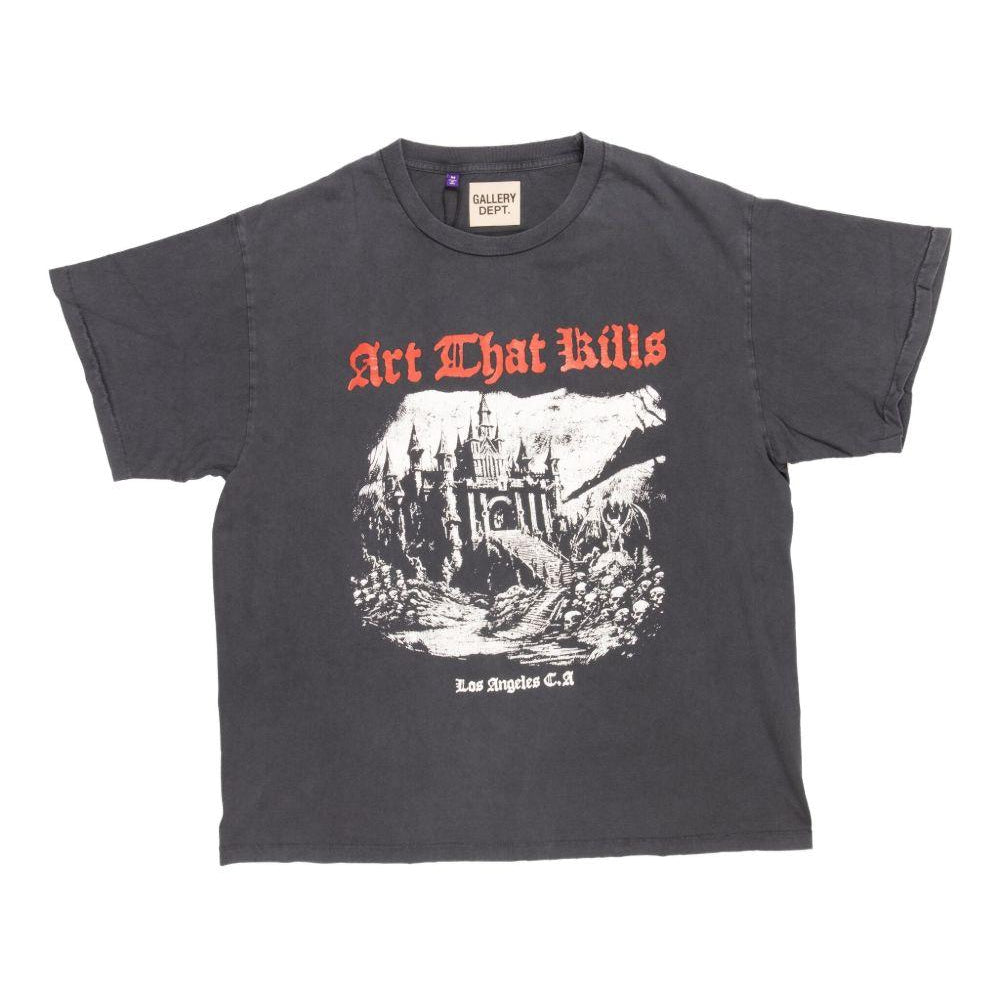 T-shirt ATK CASTLE Gallery Dept. ATKT10071 VINTAGEBLACK Gallery Dept. 