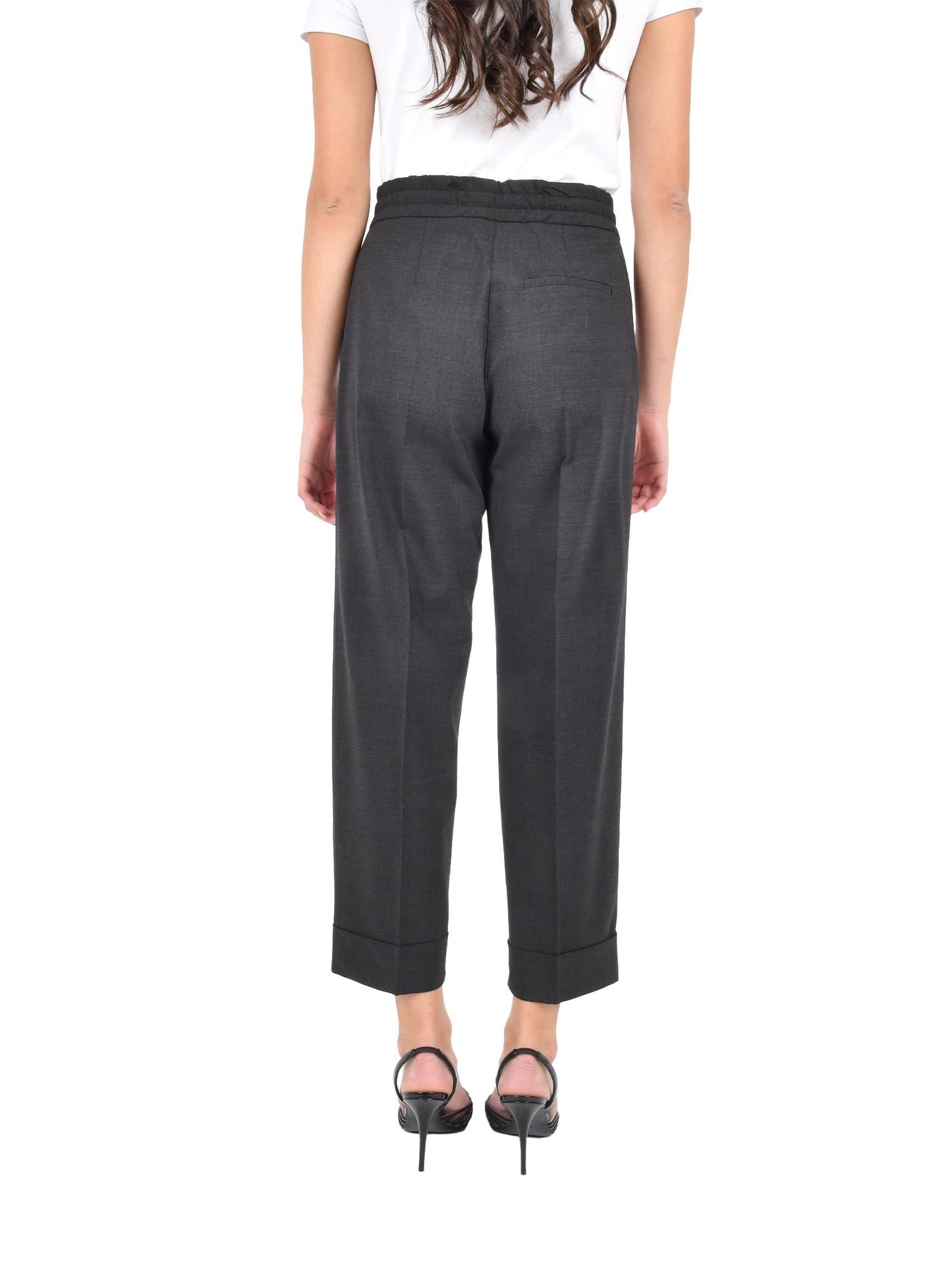Pantaloni P.A.R.O.S.H. D232312LUWOOL 086 P.A.R.O.S.H. 