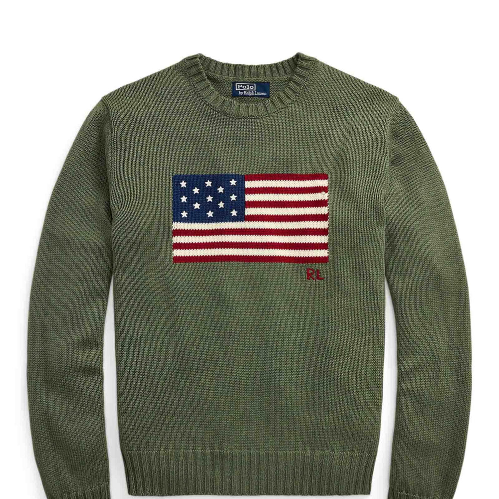 Maglia L'iconica maglia con bandiera Polo Ralph Lauren 710718281 010 Polo Ralph Lauren 