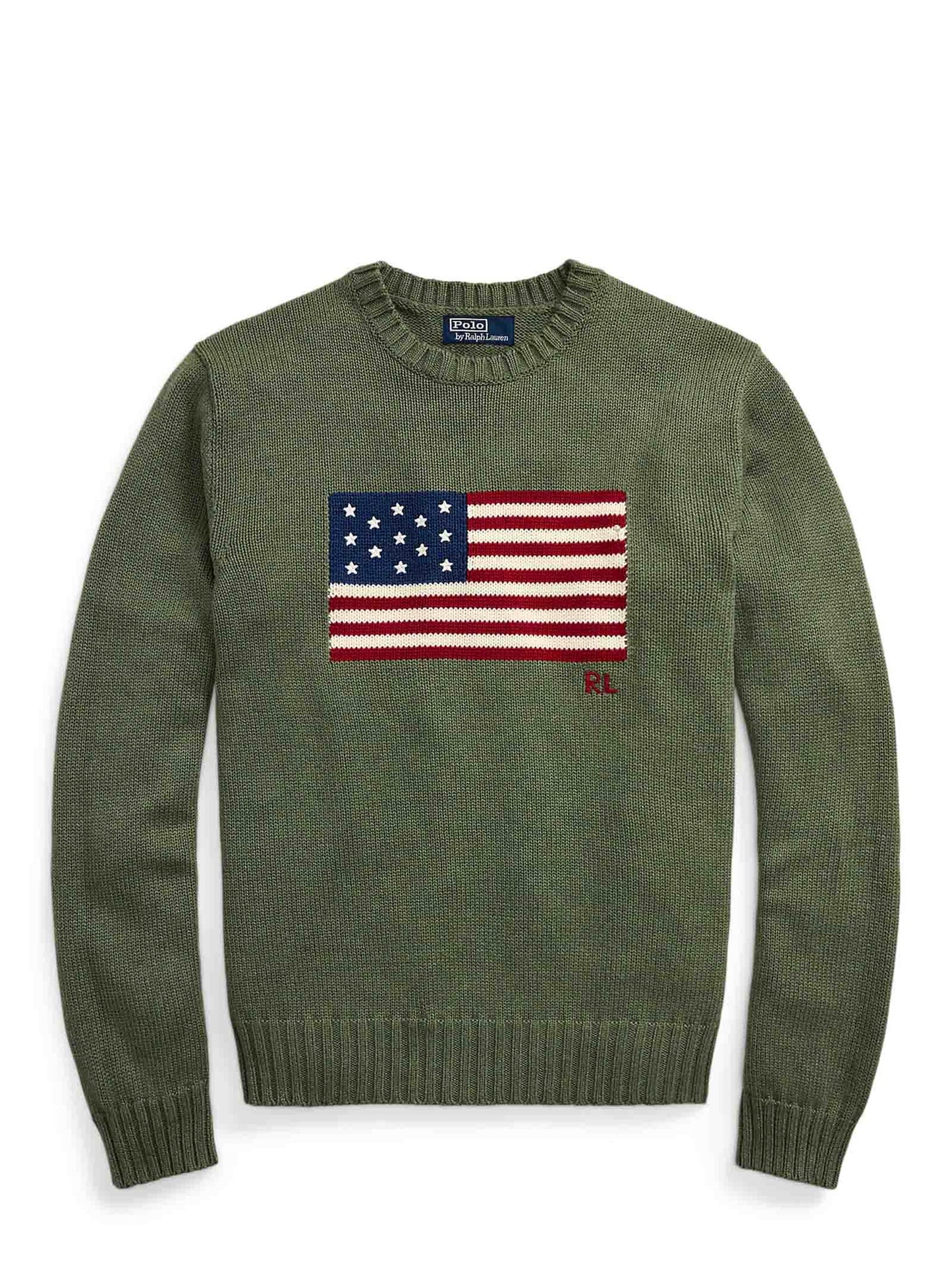 Maglia L'iconica maglia con bandiera Polo Ralph Lauren 710718281 010 Polo Ralph Lauren 