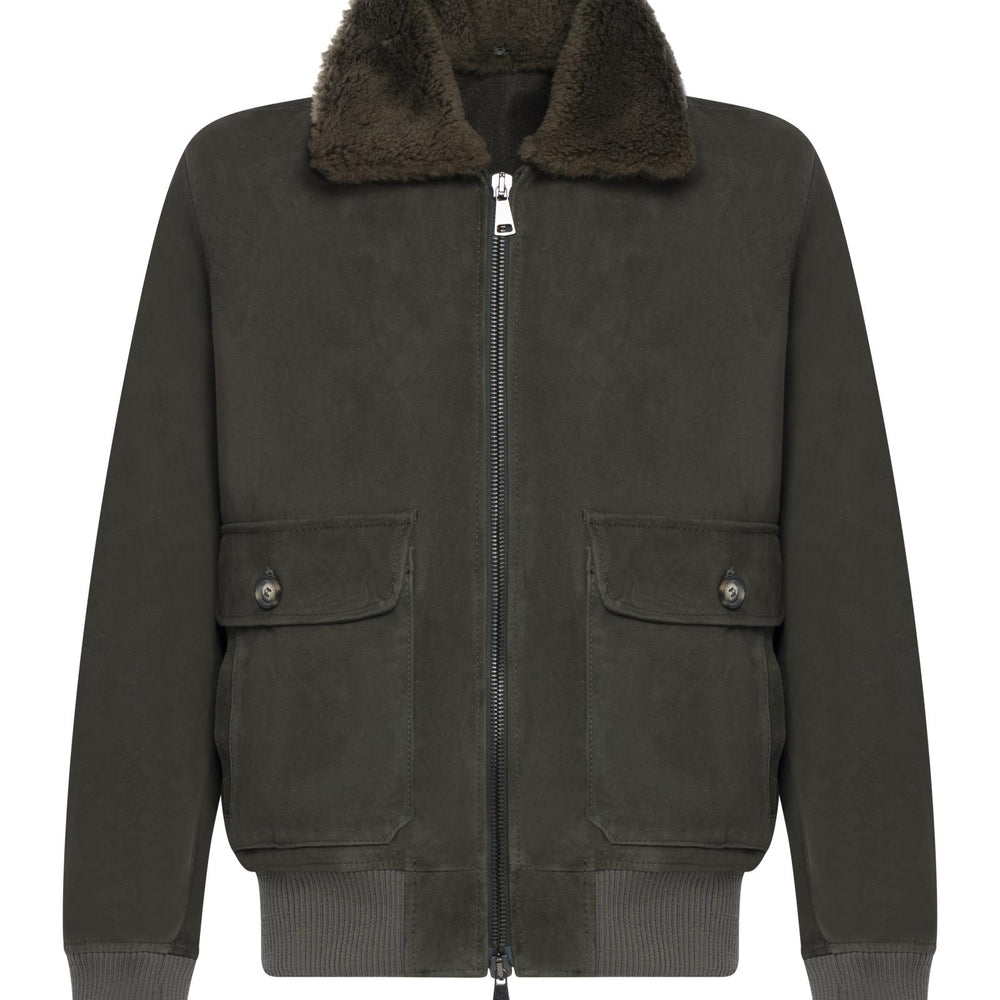 Giubbino modello Rolls Royce Franzese Napoli DF879 VERDE Franzese Collection Pronta Sartoria 