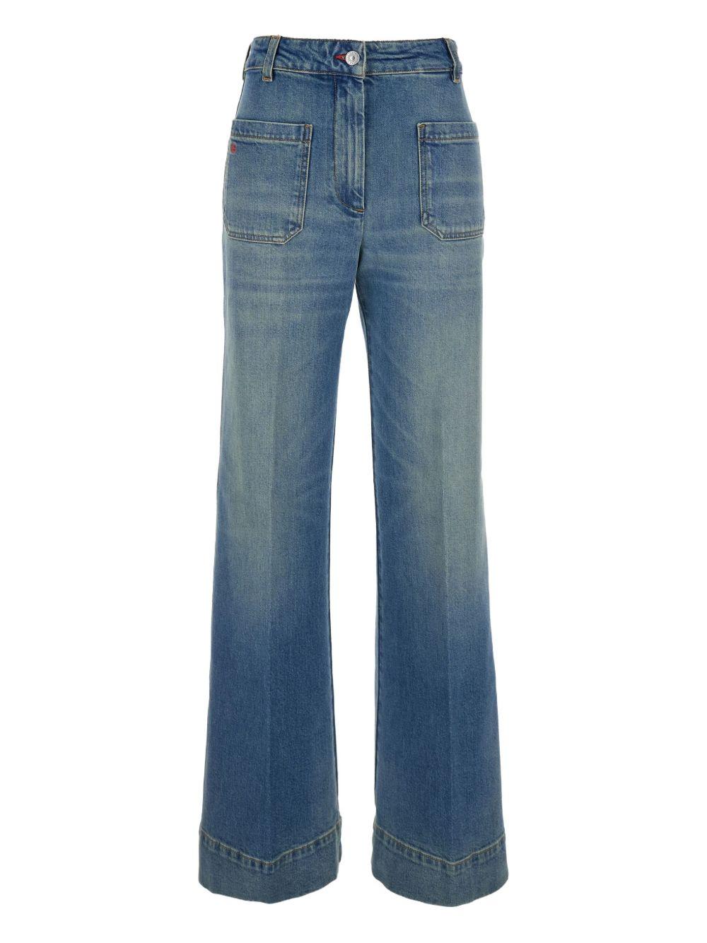 Jeans Victoria Beckham 1325DJE005218UR BLUE Victoria Beckham 