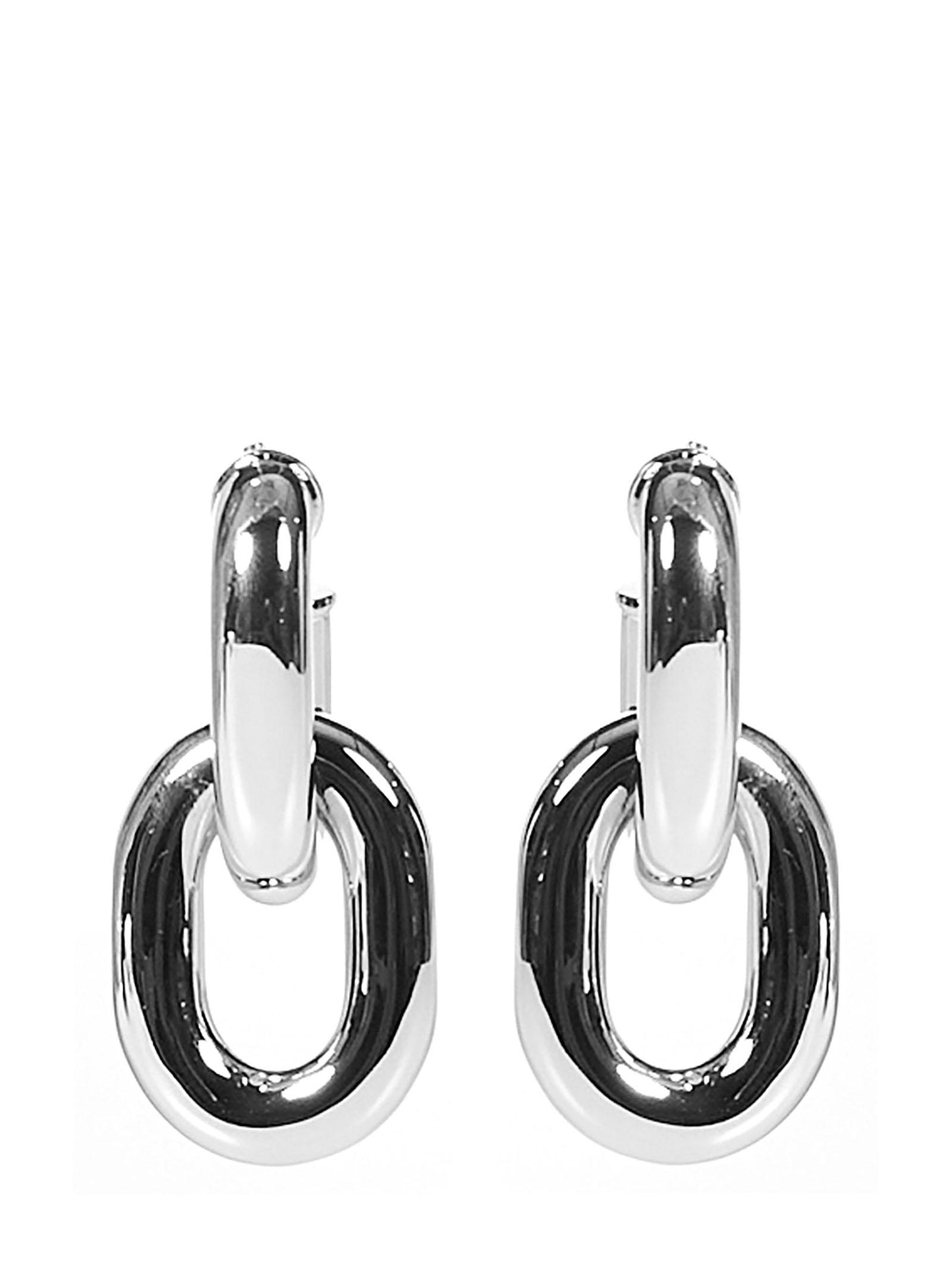 Orecchini Silver double XL link Rabanne 20HBB0024MET083 P040 Rabanne 