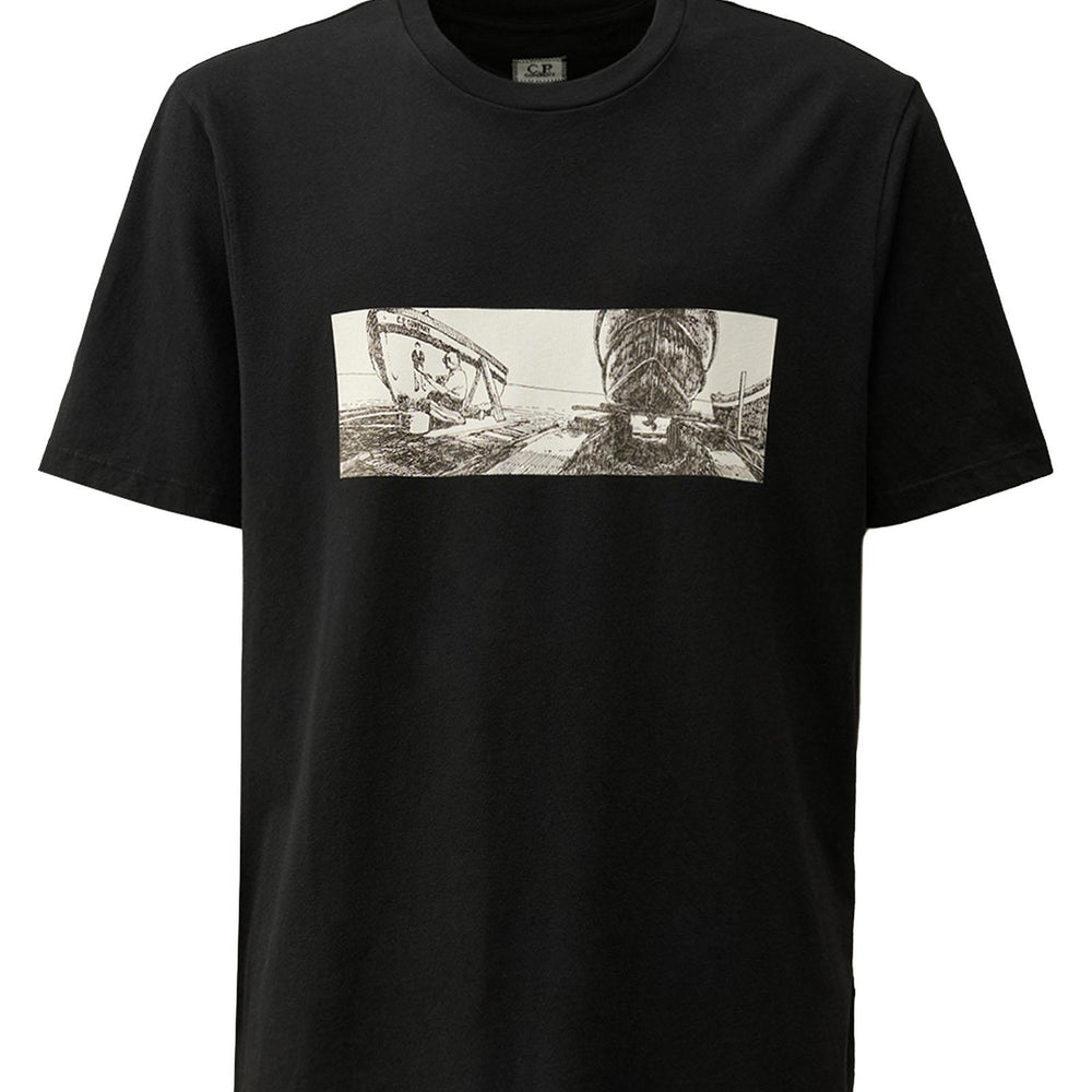 T-shirt C.P. Company 18CMTS319A005431G 999 C.P. Company 