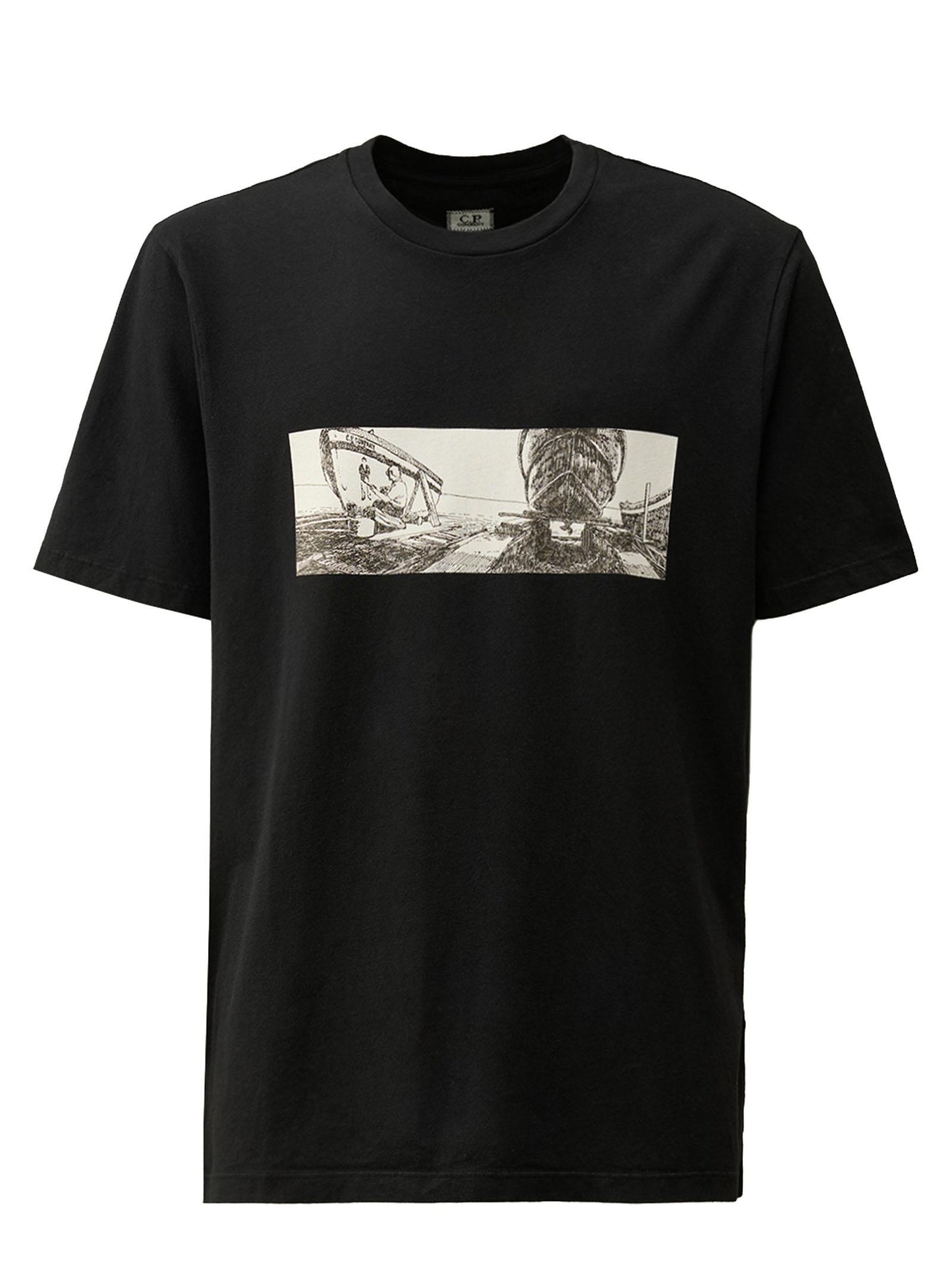 T-shirt C.P. Company 18CMTS319A005431G 999 C.P. Company 