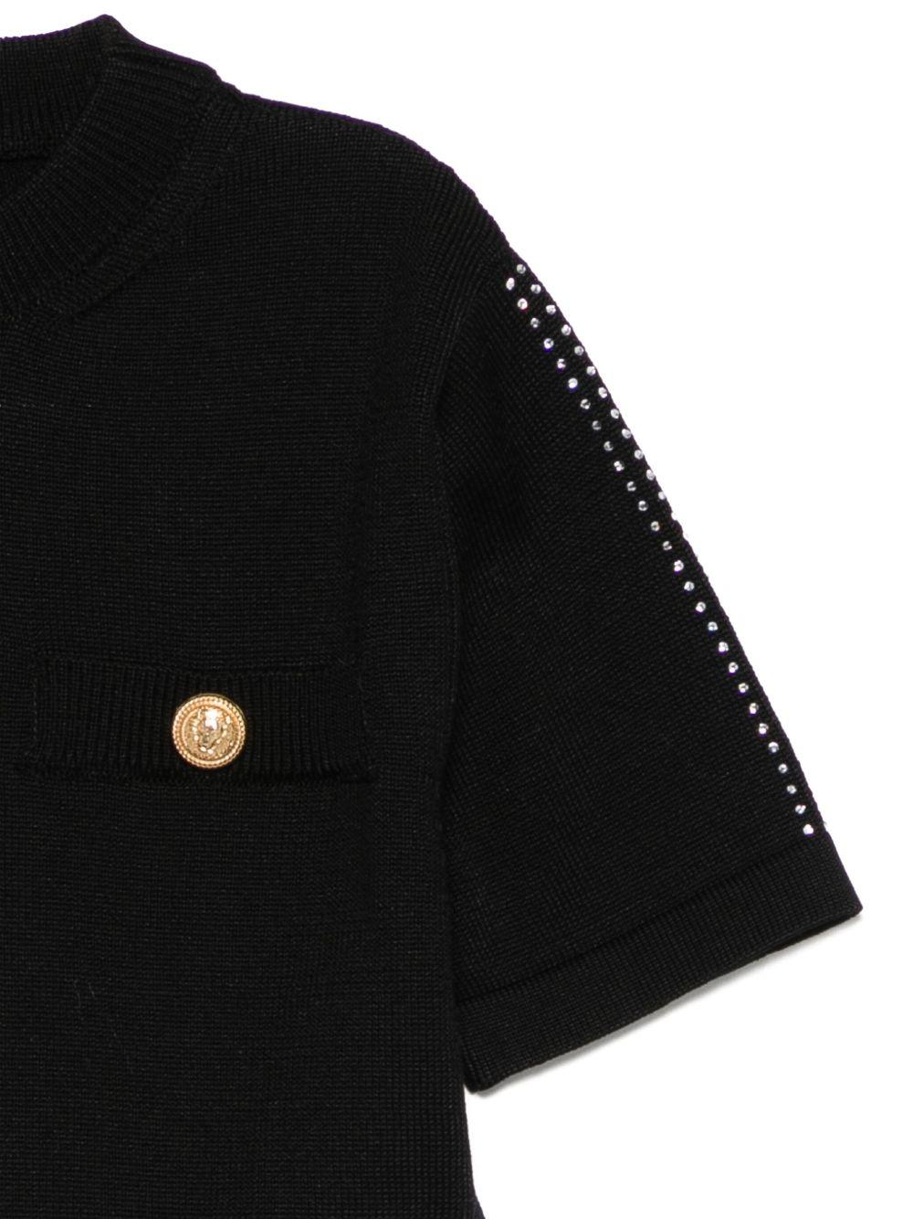 T-shirt Balmain Paris Kids BW9A61Z2843 930 Balmain Paris Kids 