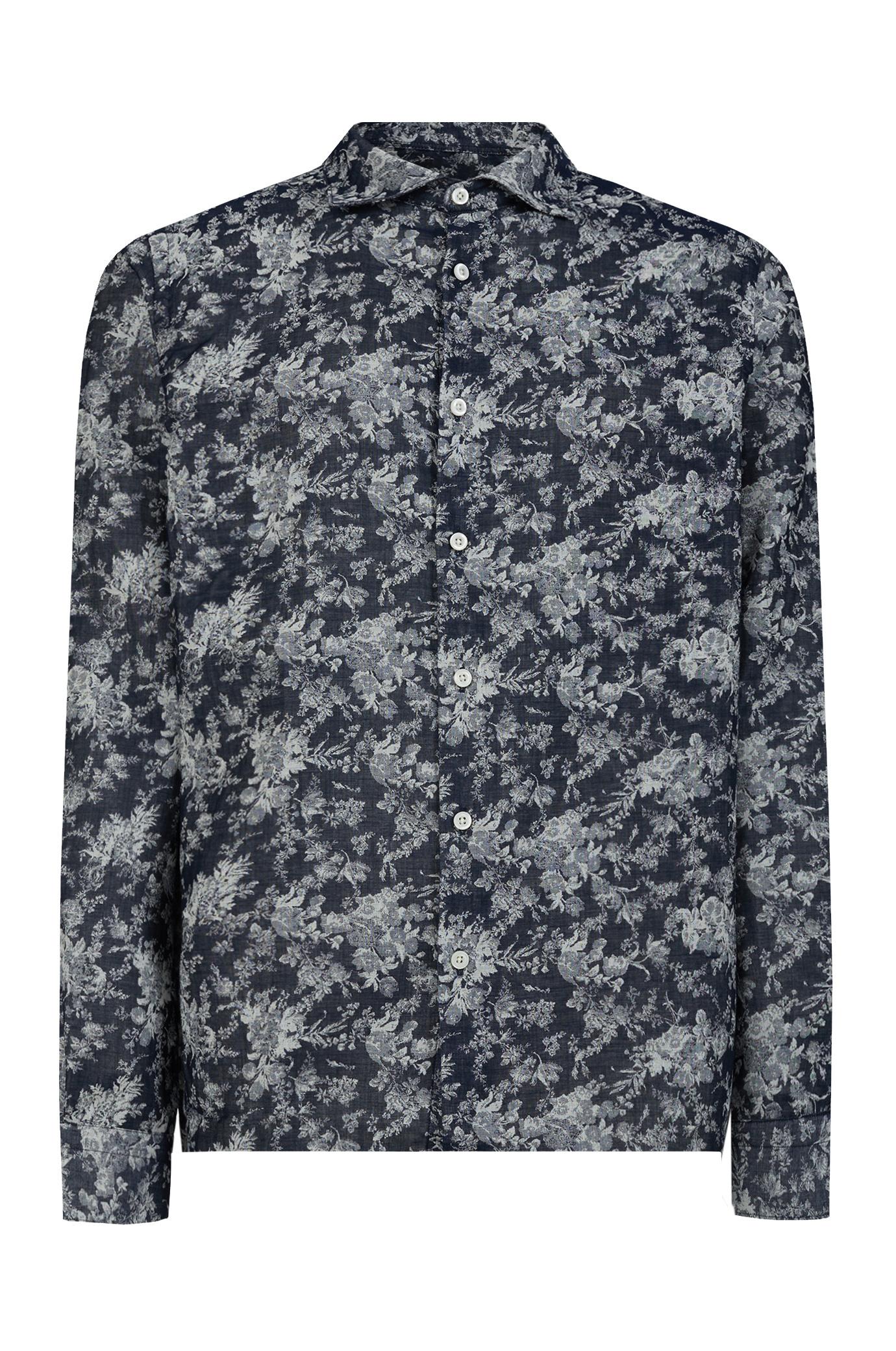 Camicia Gazzarrini x Michele Franzese CE292G BLU Gazzarrini x Michele Franzese 