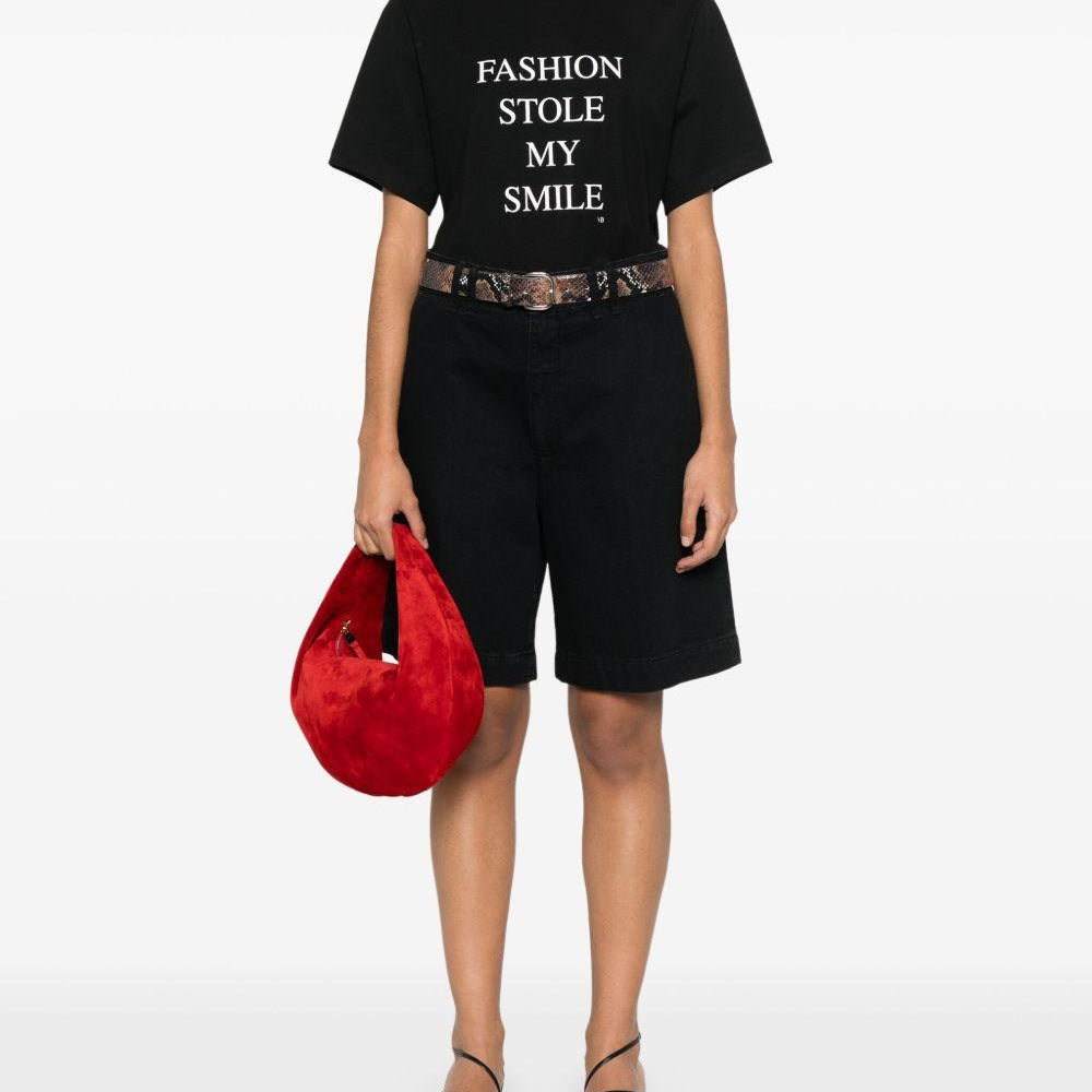 T-shirt Victoria Beckham 1322JTS004130A BLACK Victoria Beckham 