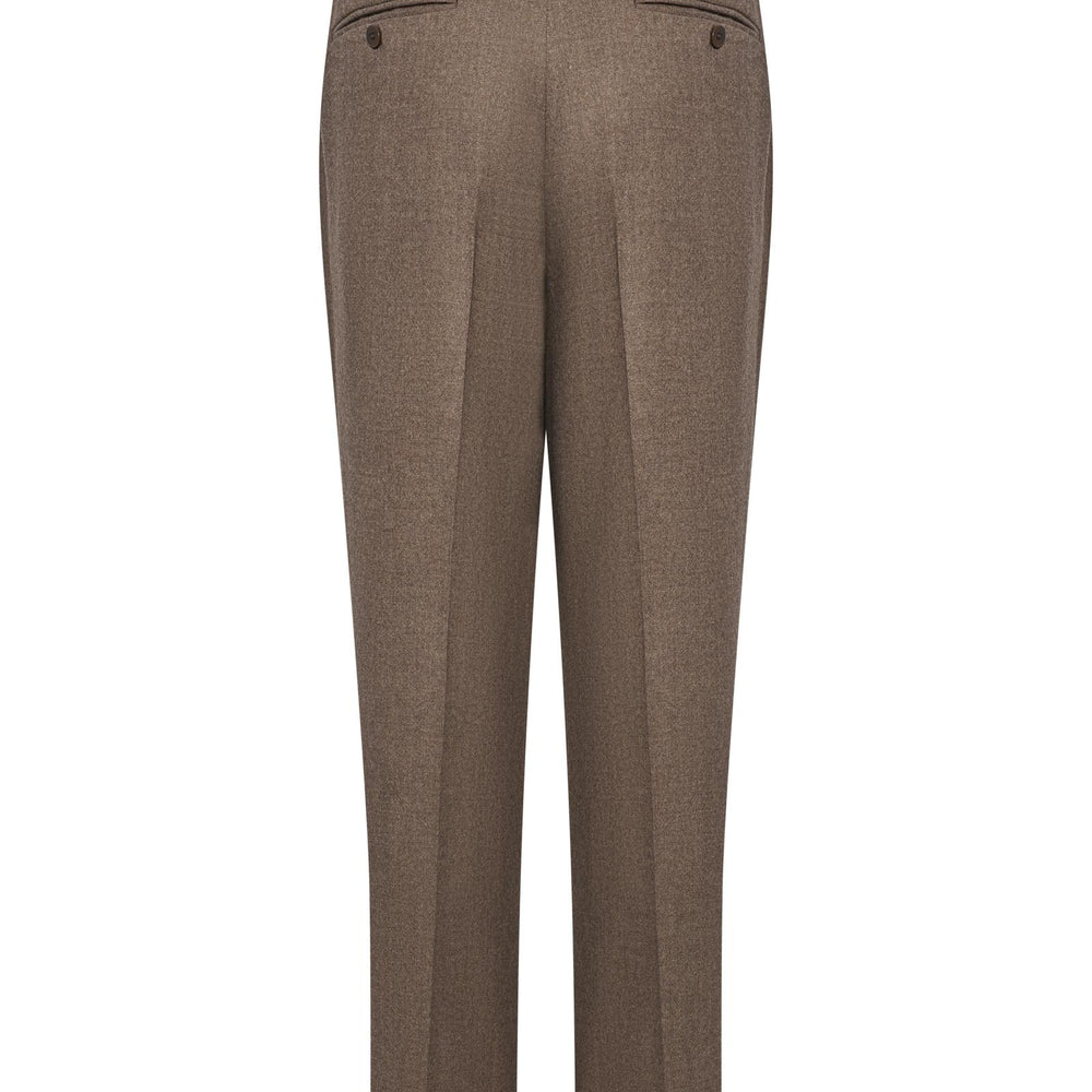 Pantaloni modello Stefano De Martino Franzese Napoli FRW25454 FANGO Franzese Collection Pronta Sartoria 