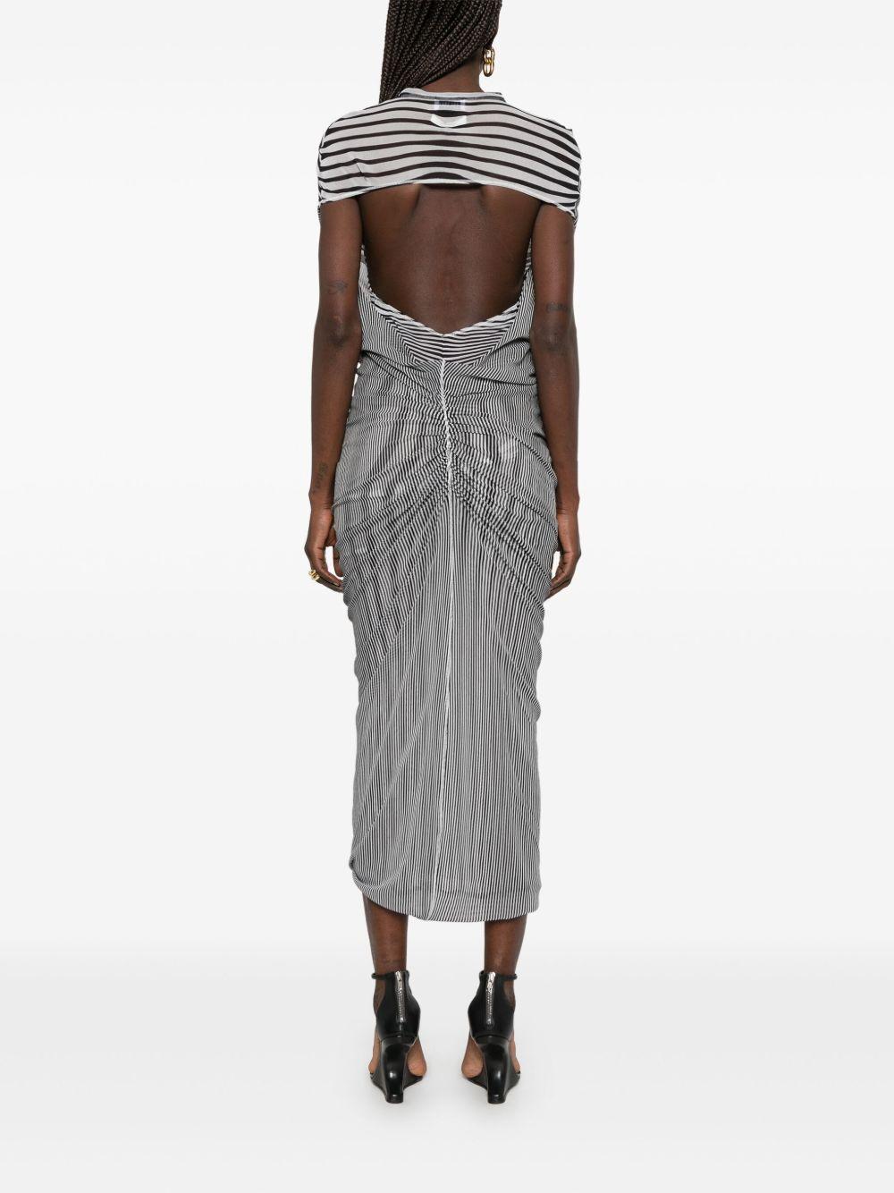 Abito Lungo The Long Draped Body Morphing Jean Paul Gaultier RO357T578 0100 Jean Paul Gaultier 