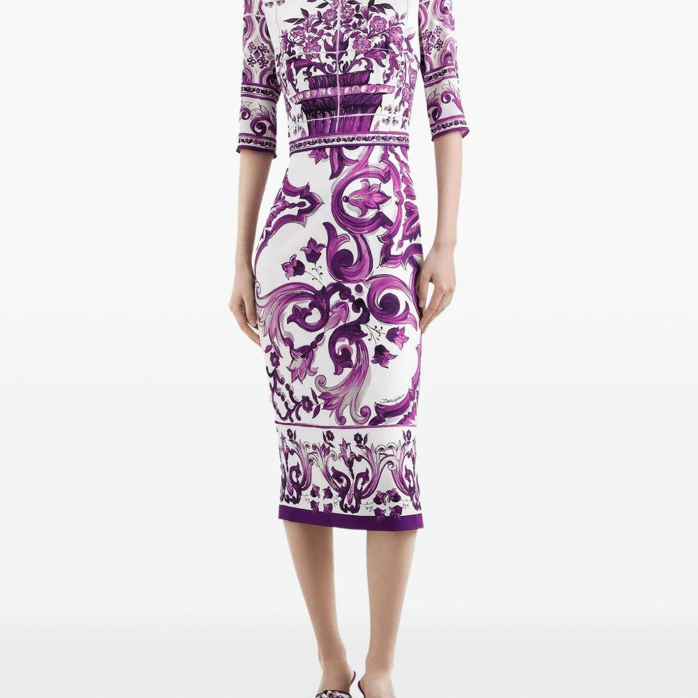 Abito Midi DOLCE & GABBANA F6EAJTHPAEL IP3TN DOLCE & GABBANA 