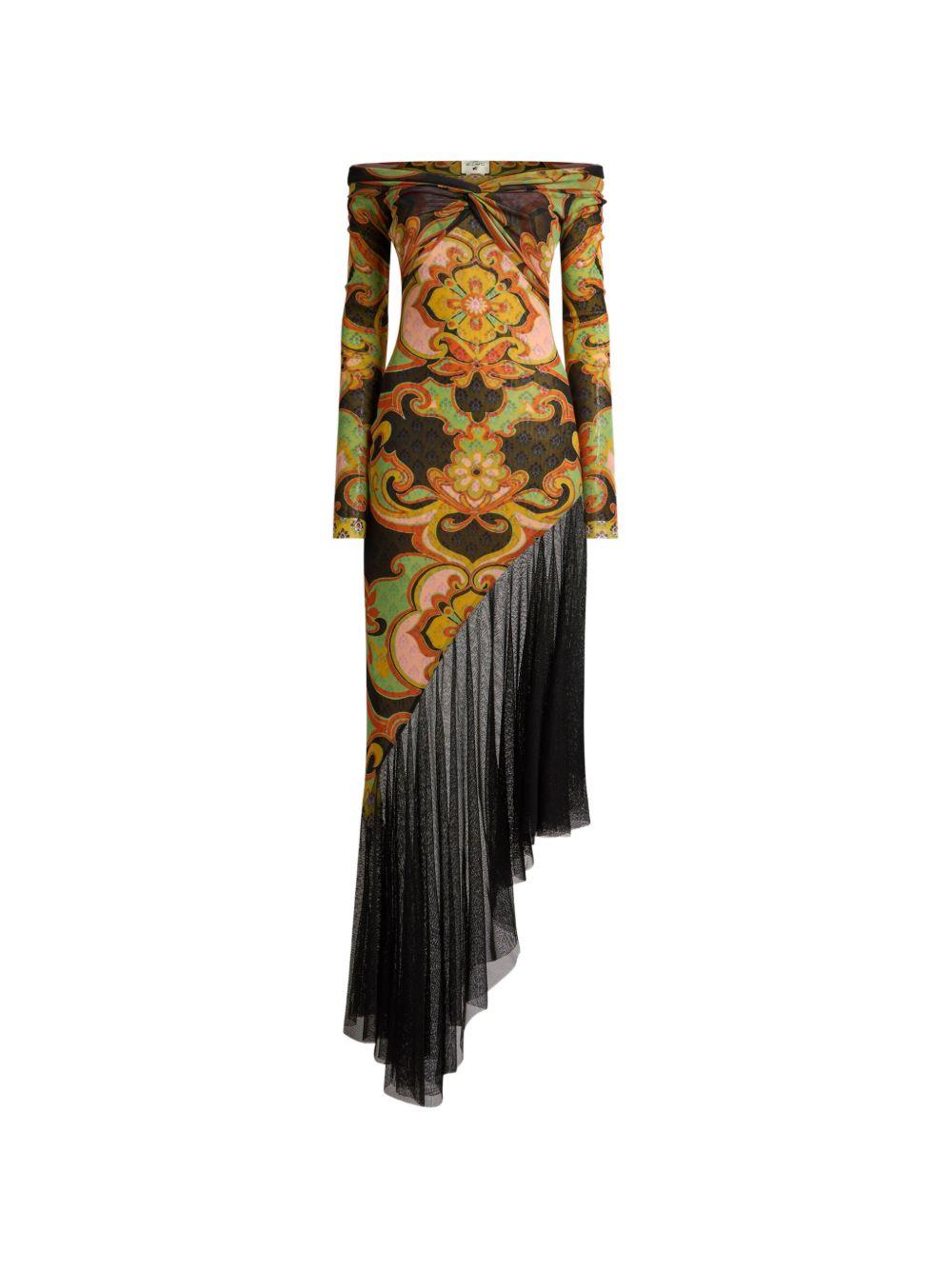 Abito Lungo Etro<BR/> WRHA059699IAS67 X0812 Etro 
