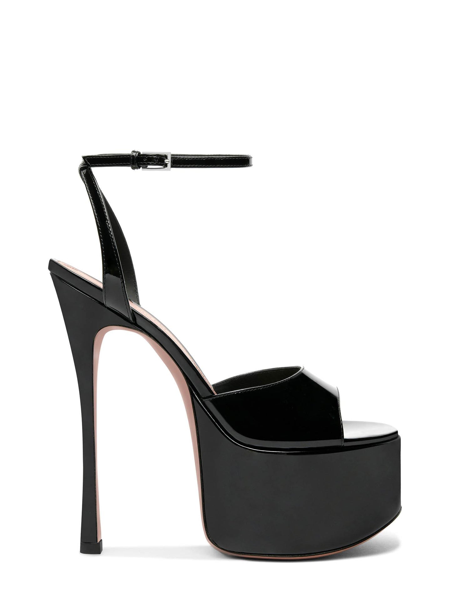 Amina Muaddi AYASANDAL155BLACK
