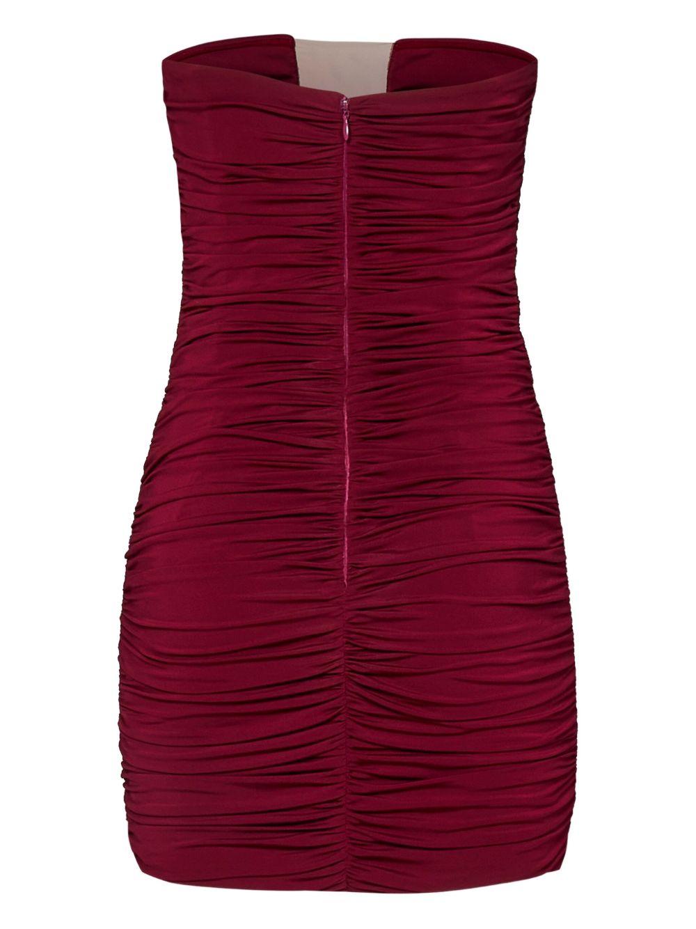 Abito Mini Nensi Dojaka NDDR2791001401 BURGUNDY Nensi Dojaka 
