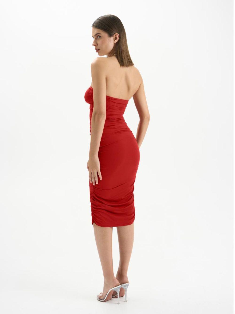 Abito Mireya La Reveche LR26MID RED La Reveche 