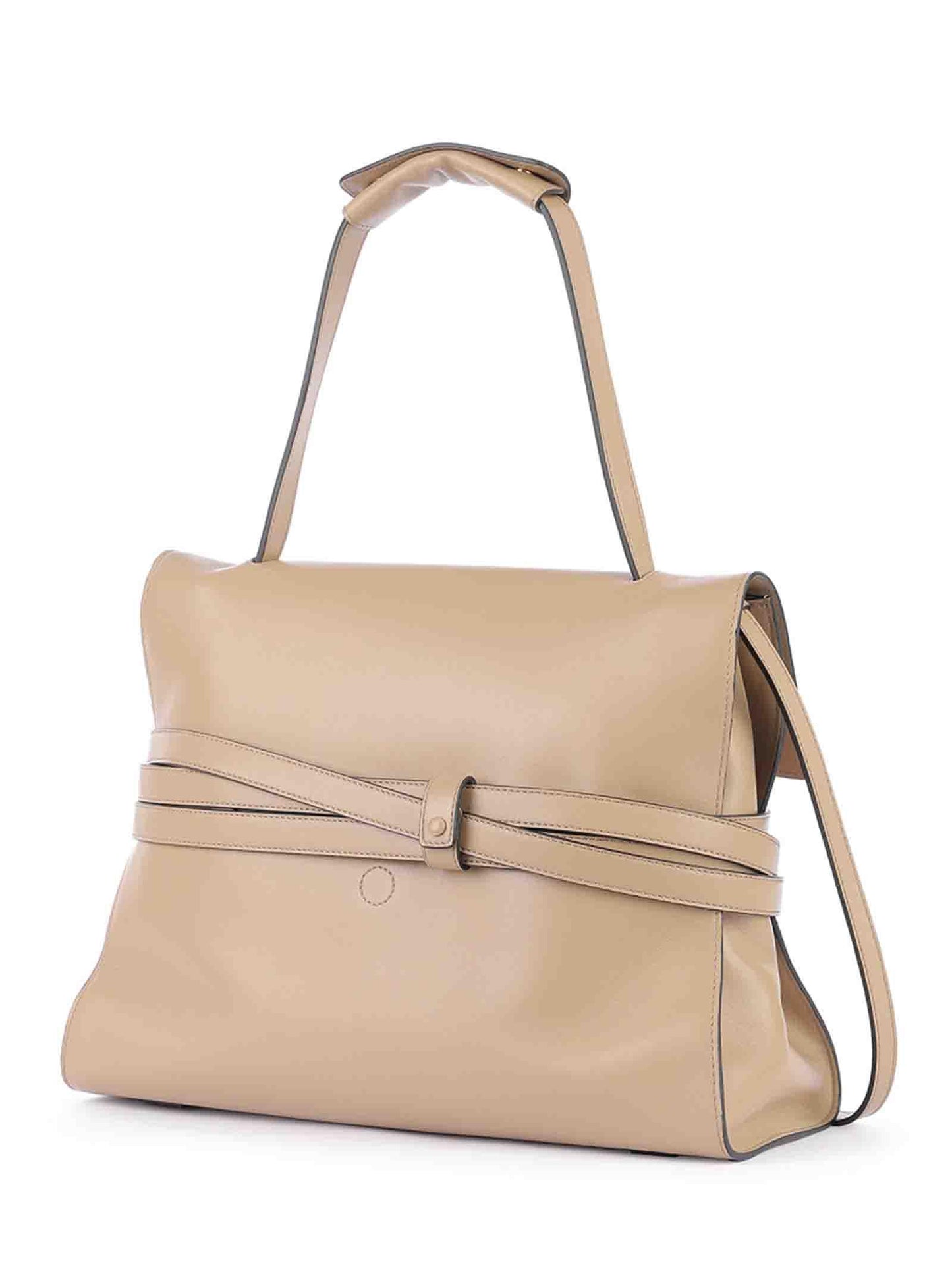 Borsa a mano Tie Me Media Moschino MC4162PP0NOA0103 ECRU Moschino 