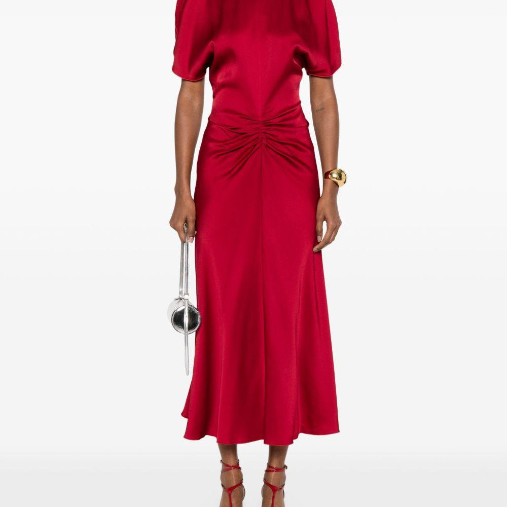 Abito Midi Bela Victoria Beckham 1325WDR005227D ROSE Victoria Beckham 
